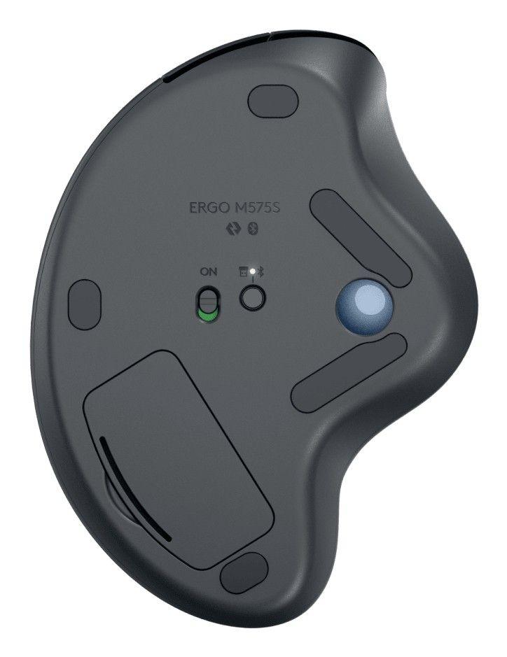 Mouse Logitech Trackball inalámbrico Ergo M575s negro-3
