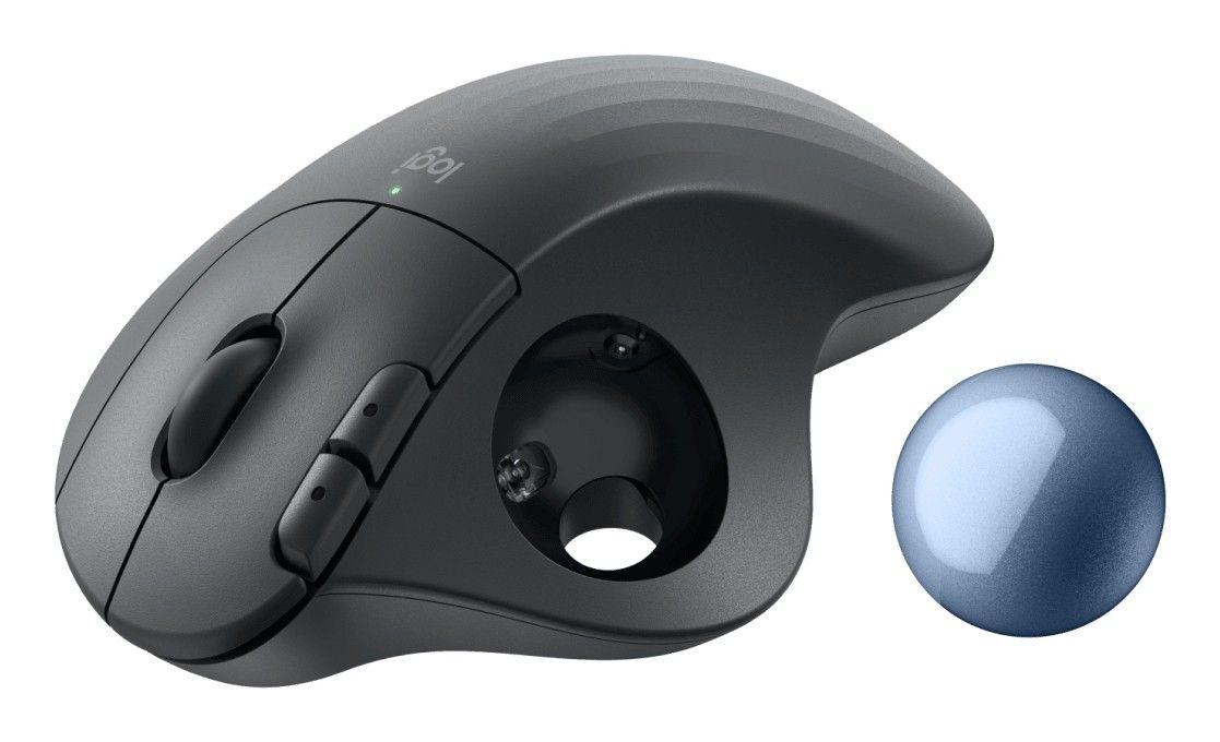 Mouse Logitech Trackball inalámbrico Ergo M575s negro-5