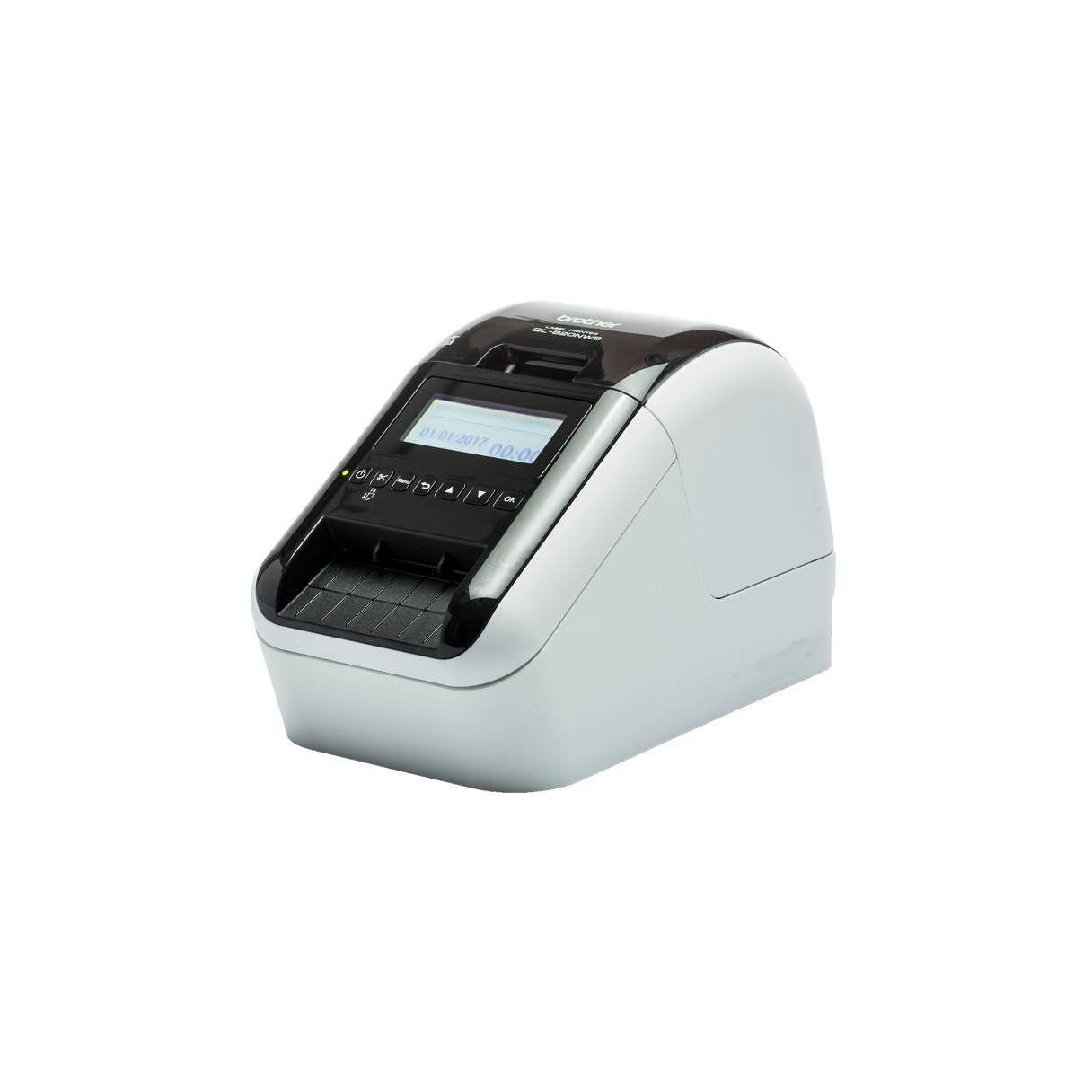 Impresora de etiquetas Brother QL-820NWB inalámbrica con cortadora automática-2