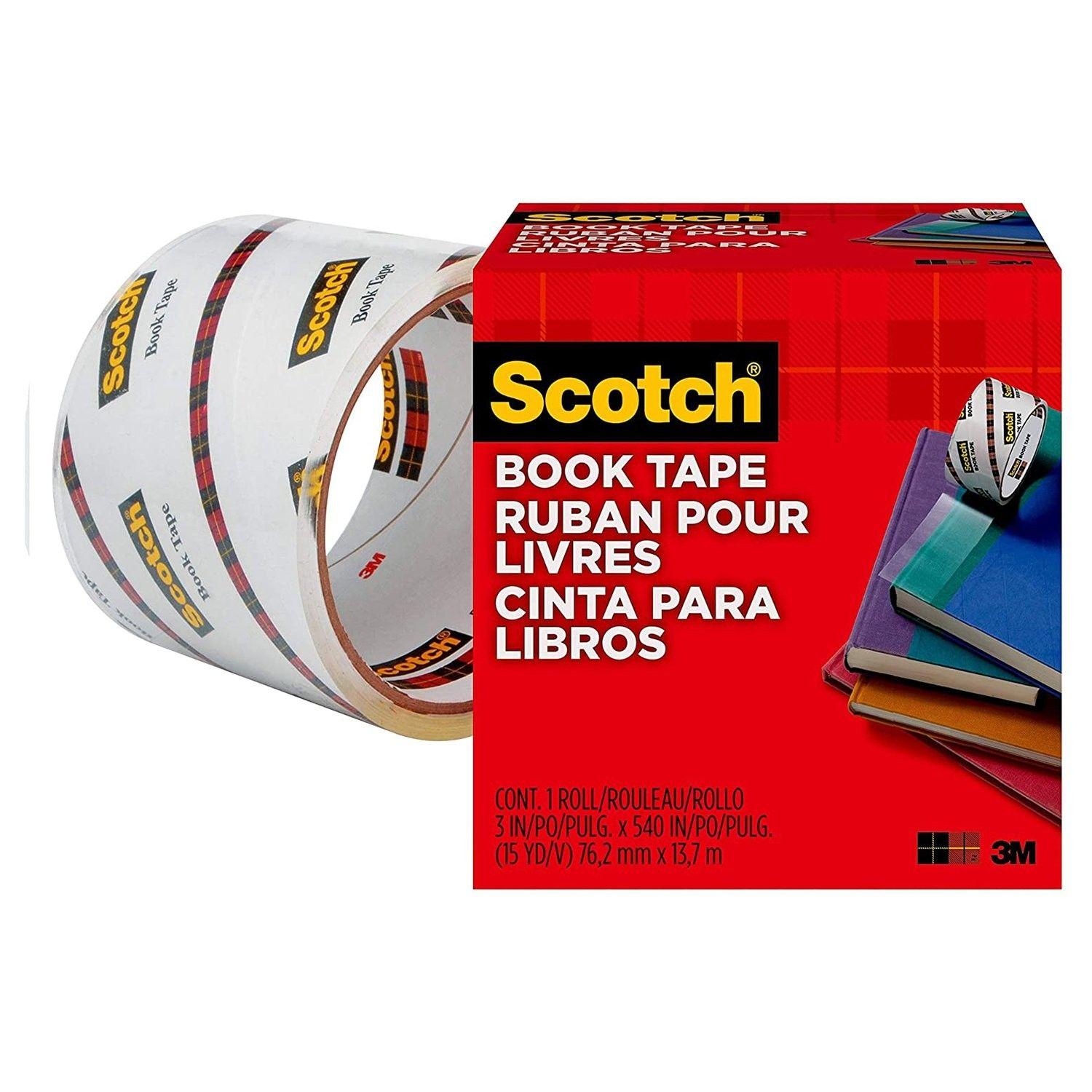 Cinta adhesiva 3M Scotch Book Tape 845 76,2 mm 13,7 m-0