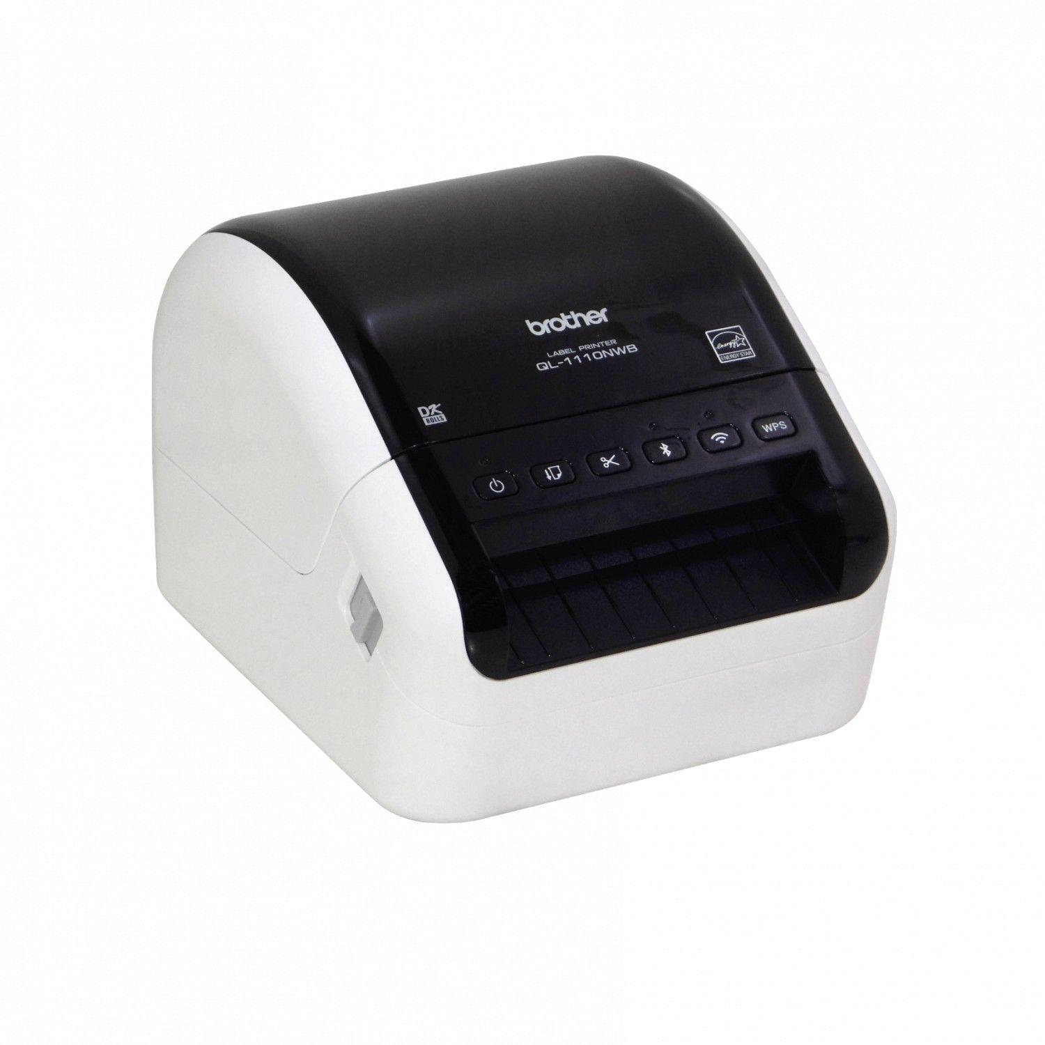 Impresora térmica Brother DK 300 dpi 103 mm con auto corte, WiFi y Bluetooth-0