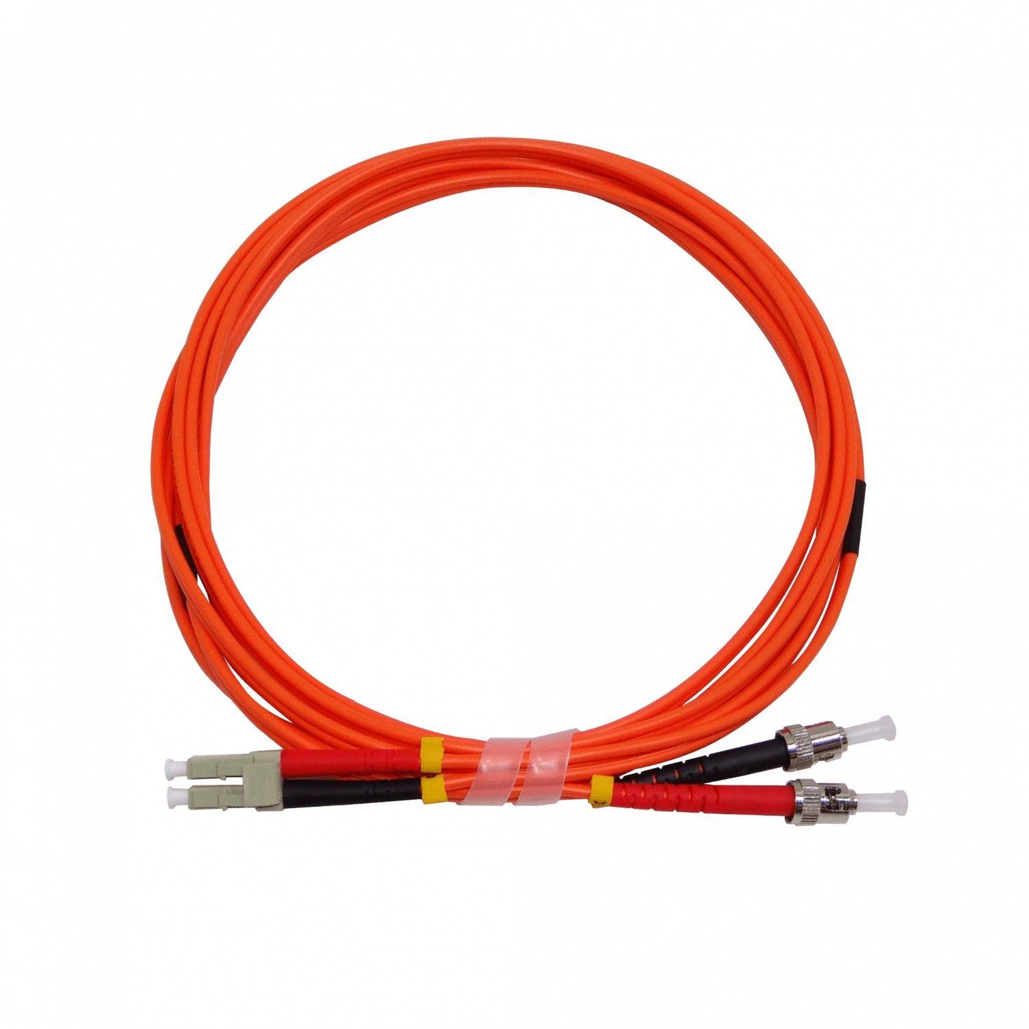 Jumper de fibra óptica LC-ST OM1 3 m 62,5/125 um LSZH-0