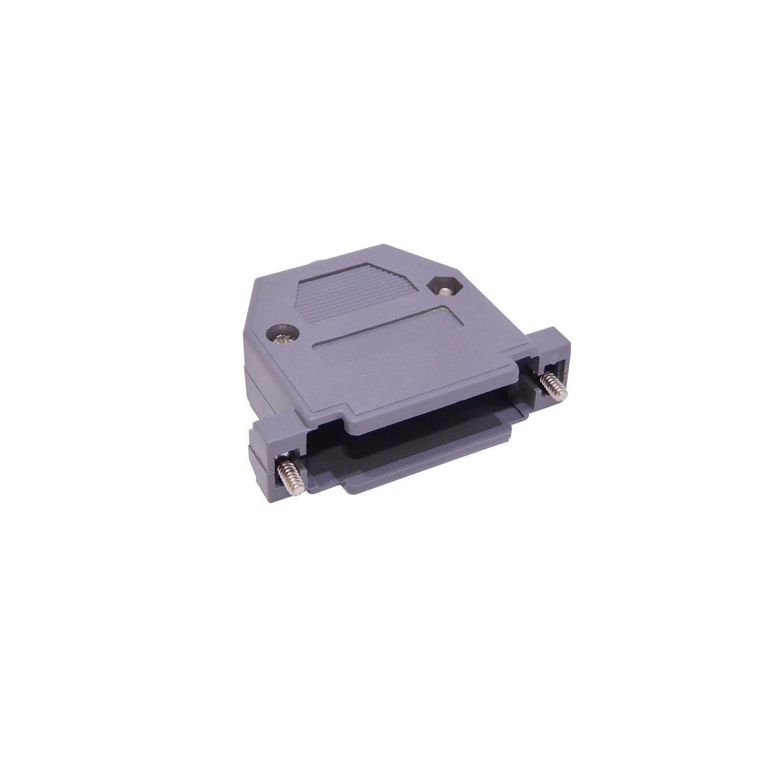 Tapa plástica DB25 con tornillos-0