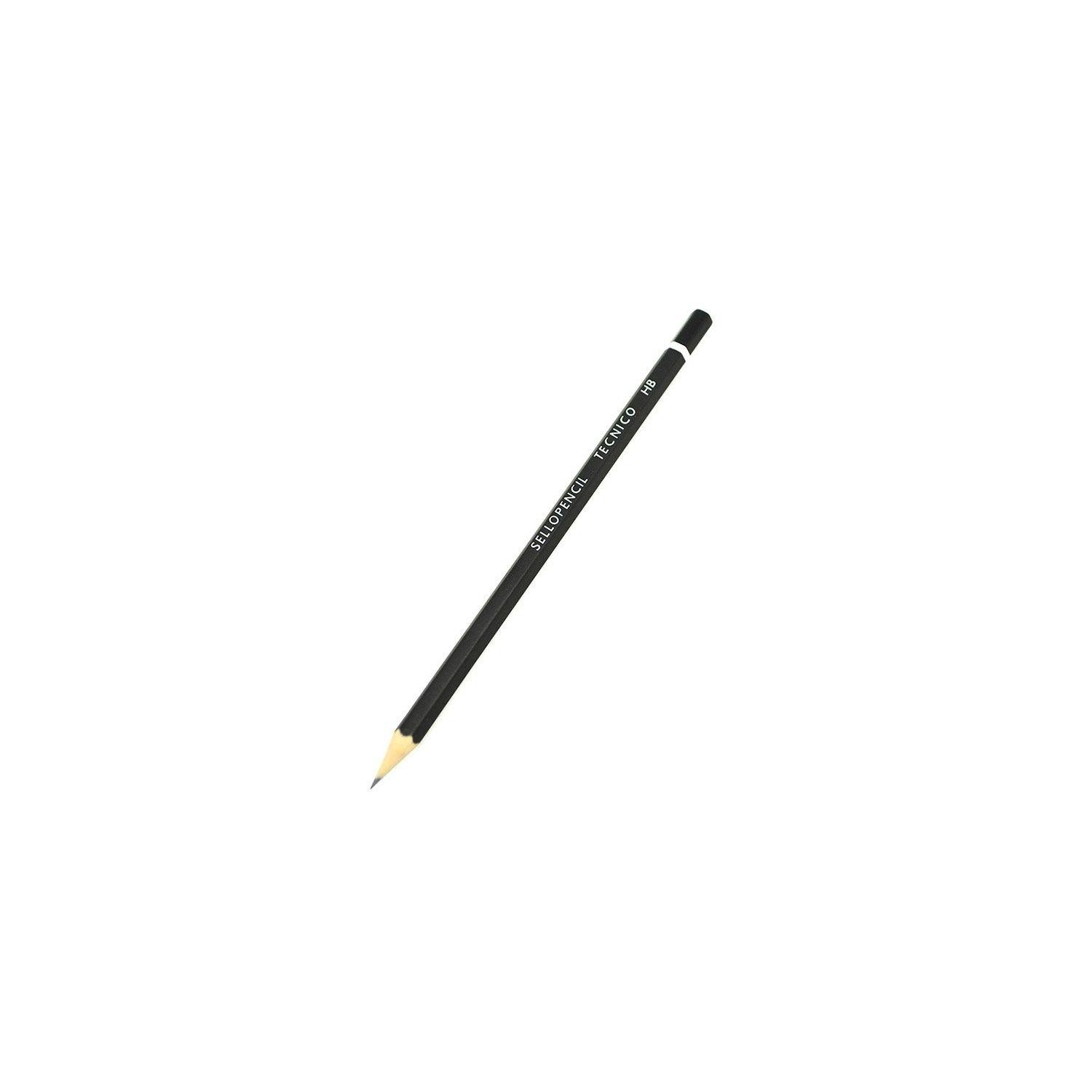 Lápiz grafito Selloffice 220 HB extra resistente-0