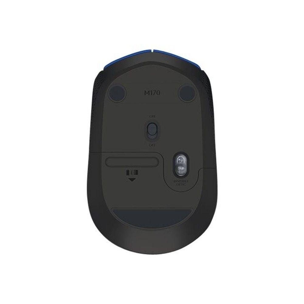 Mouse inalámbrico Logitech M170 2.4 GHz 1000 DPI azul-1