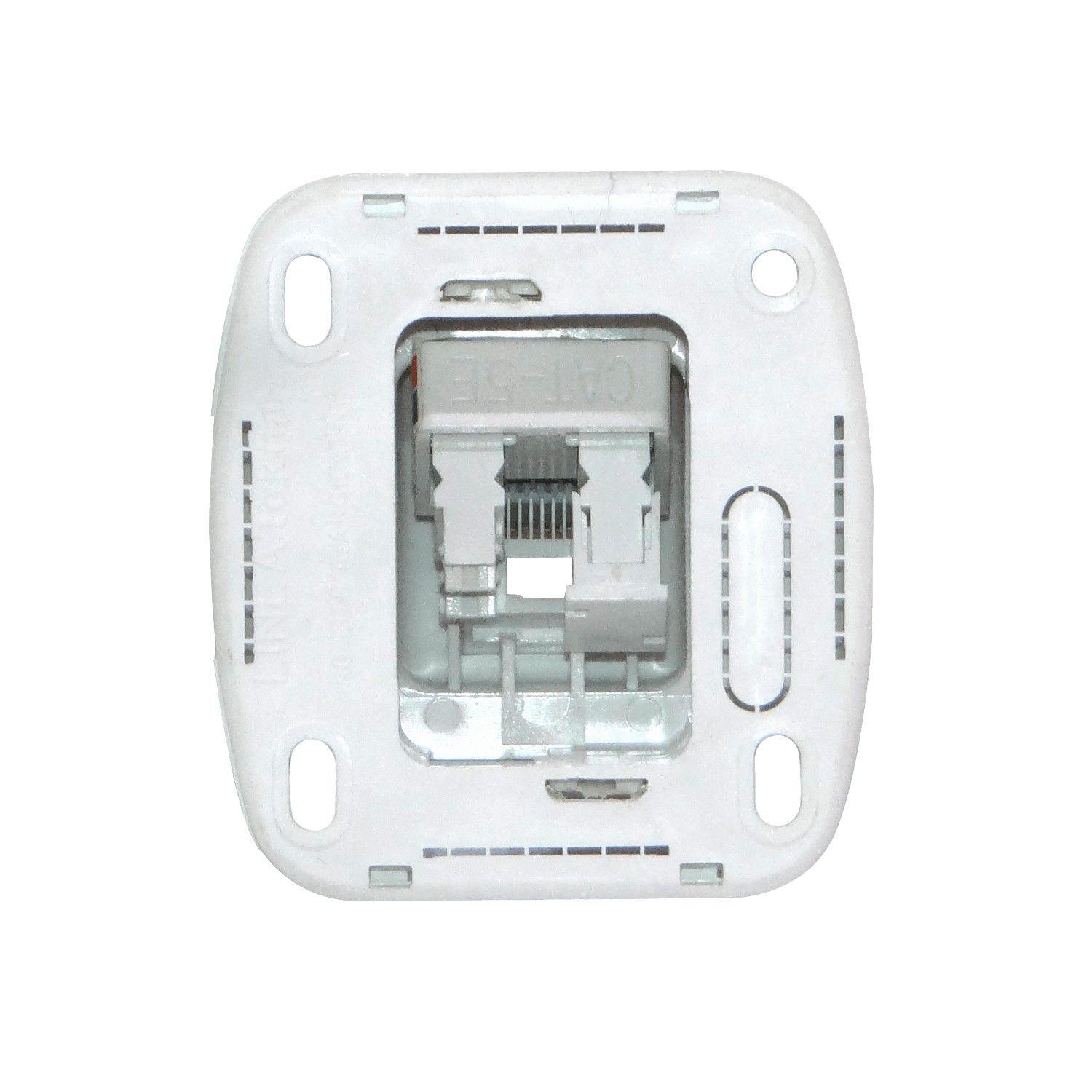 Roseta RJ45 Cat.5 Kalop sobrepuesta blanca-5