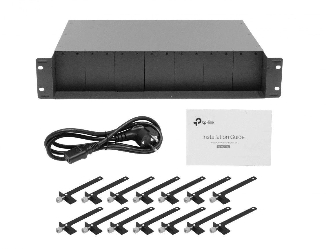 Chasis TP-Link V3.0 para montaje en rack 14 bahías-3