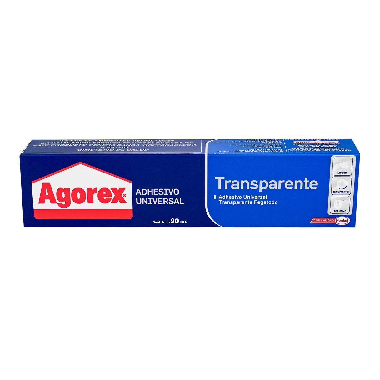 Adhesivo de contacto Agorex 90 g transparente-0