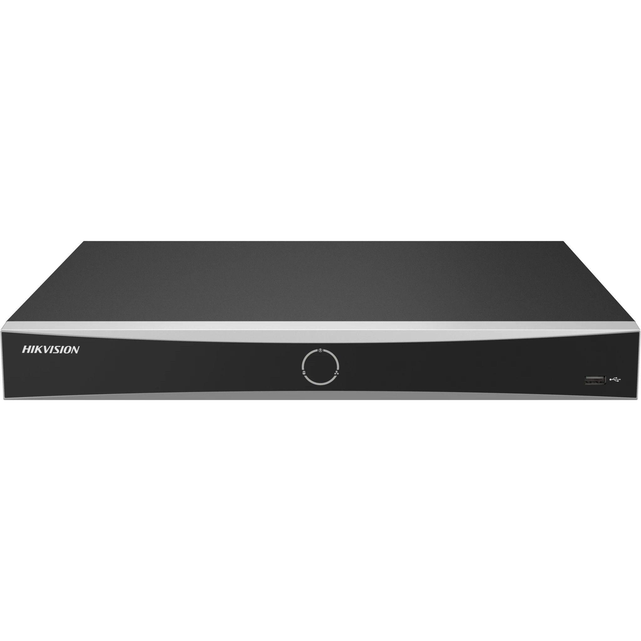 NVR Hikvision 8 canales PoE 4K H.265 AcuSense-4