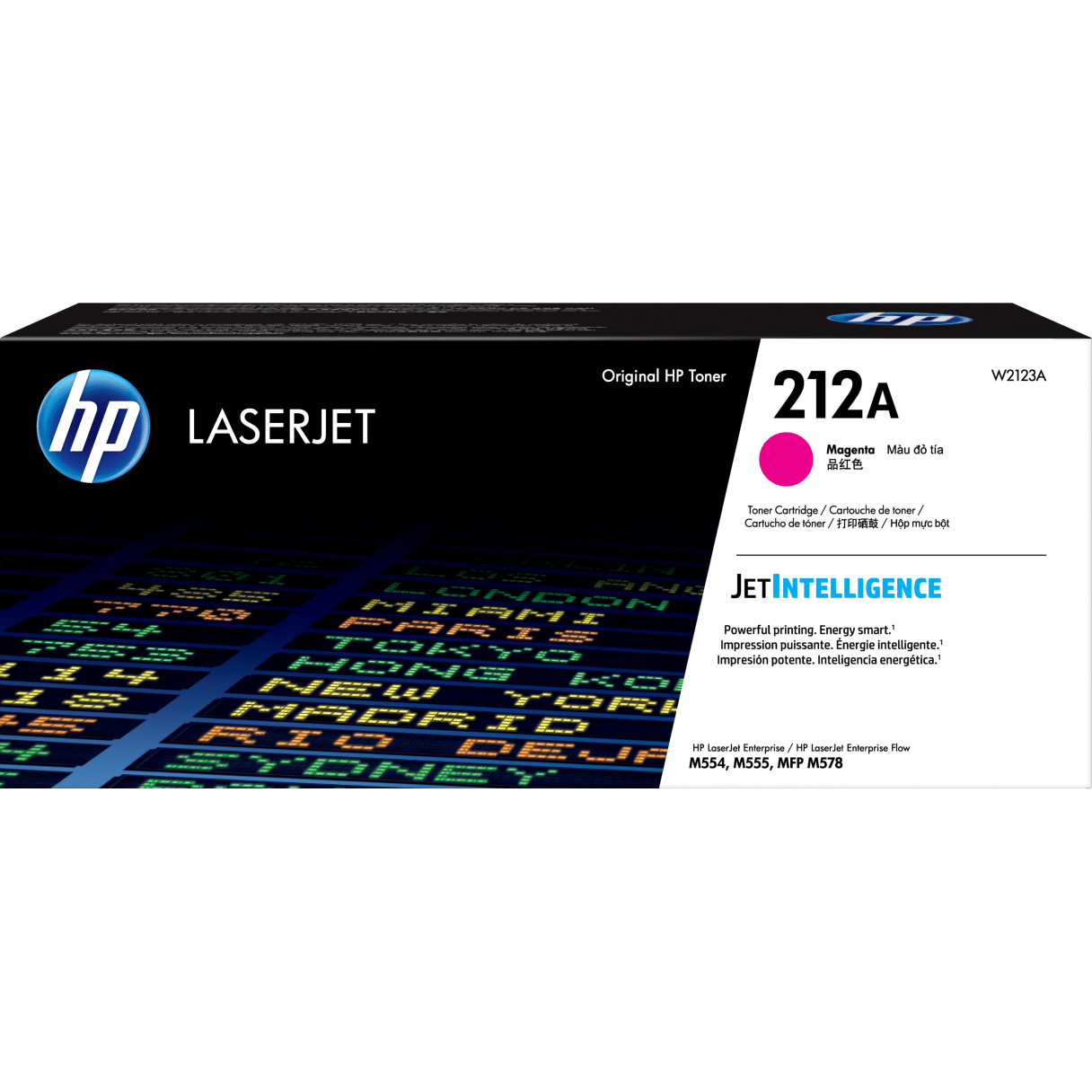 Tóner HP LaserJet 212A Magenta W2123A-1