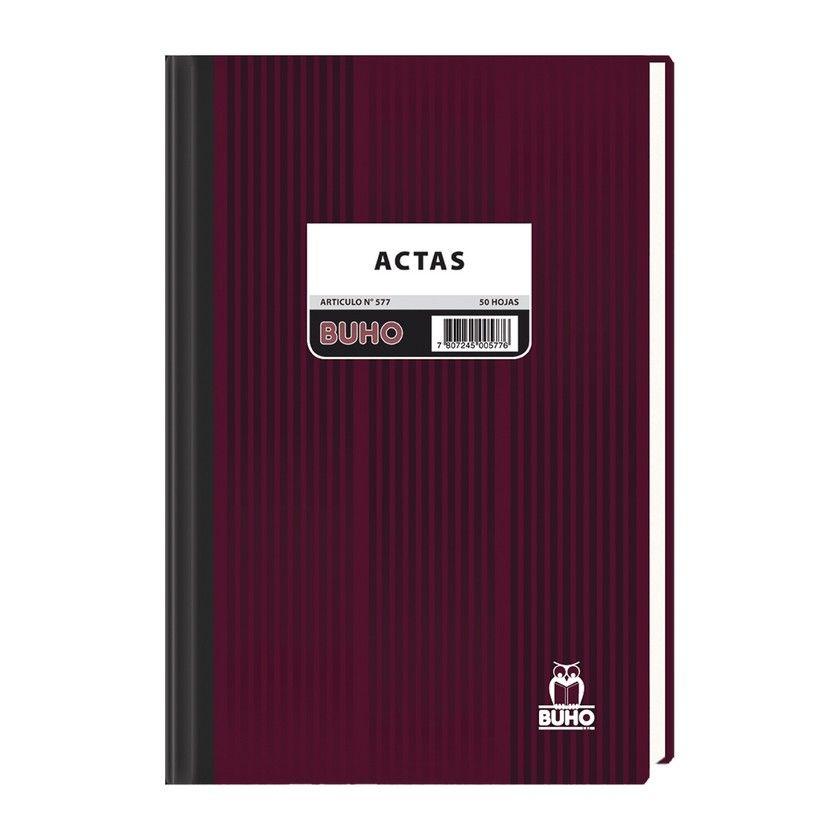 Libro de actas Buho N° 577 50 hojas-0