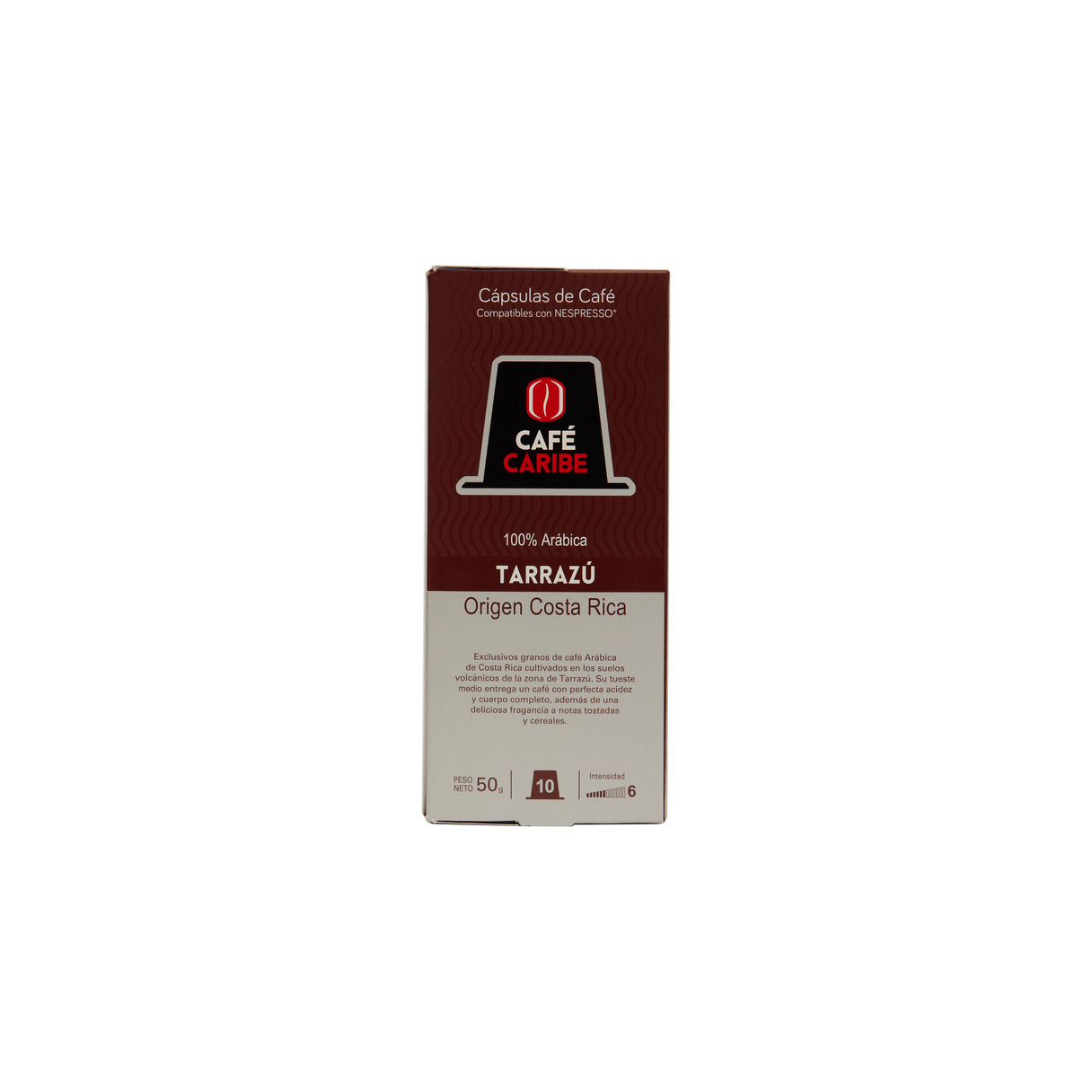 Cápsula de café Café Caribe Tarrazu 10 unidades 100% arábico-0
