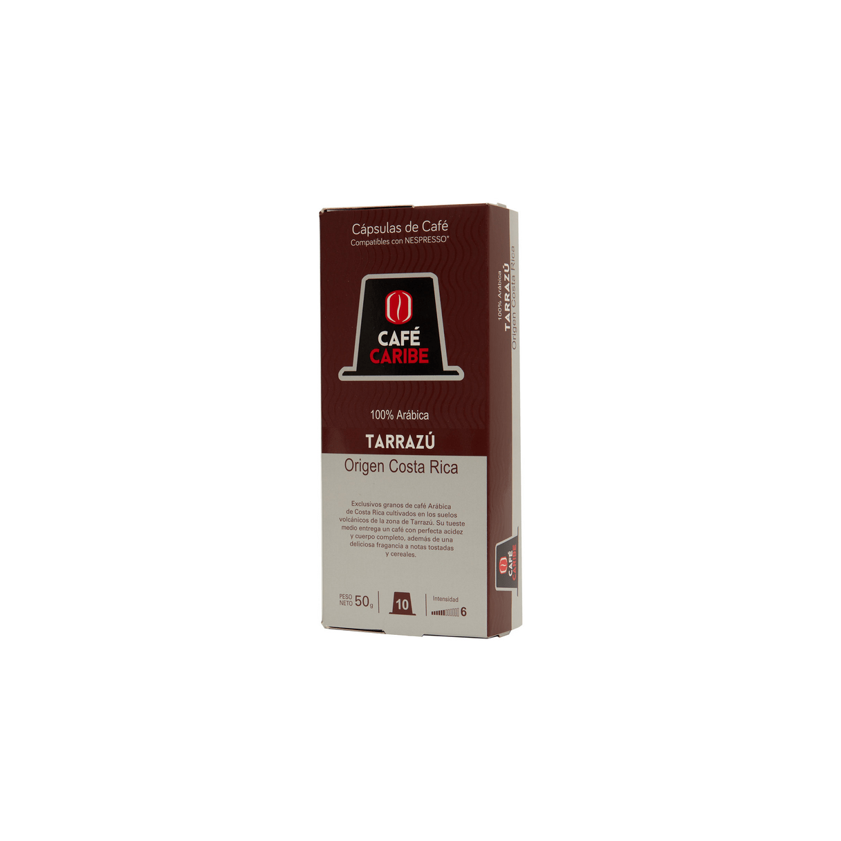 Cápsula de café Café Caribe Tarrazu 10 unidades 100% arábico-1