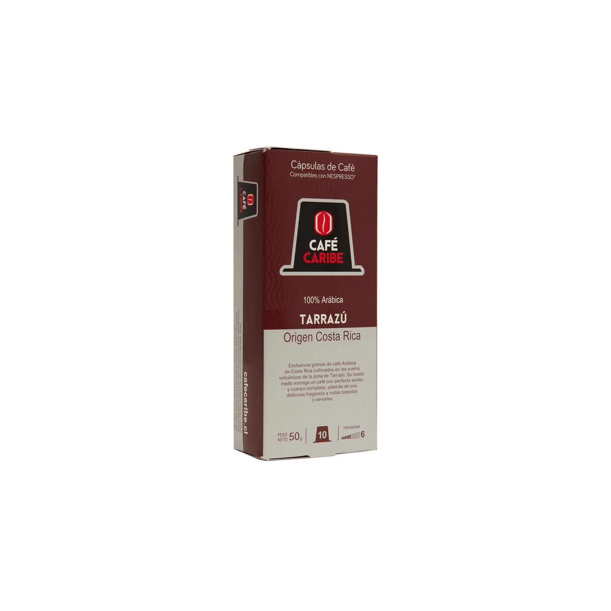 Cápsula de café Café Caribe Tarrazu 10 unidades 100% arábico-2