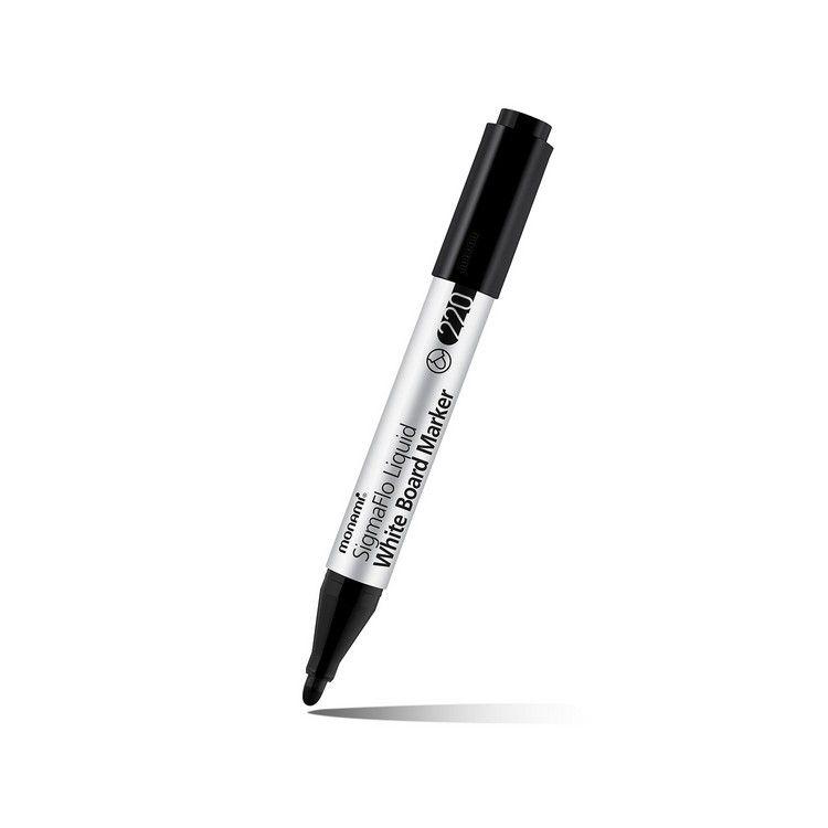 Plumón de pizarra Monami SigmaFlo Liquid 220 2 mm negro-0