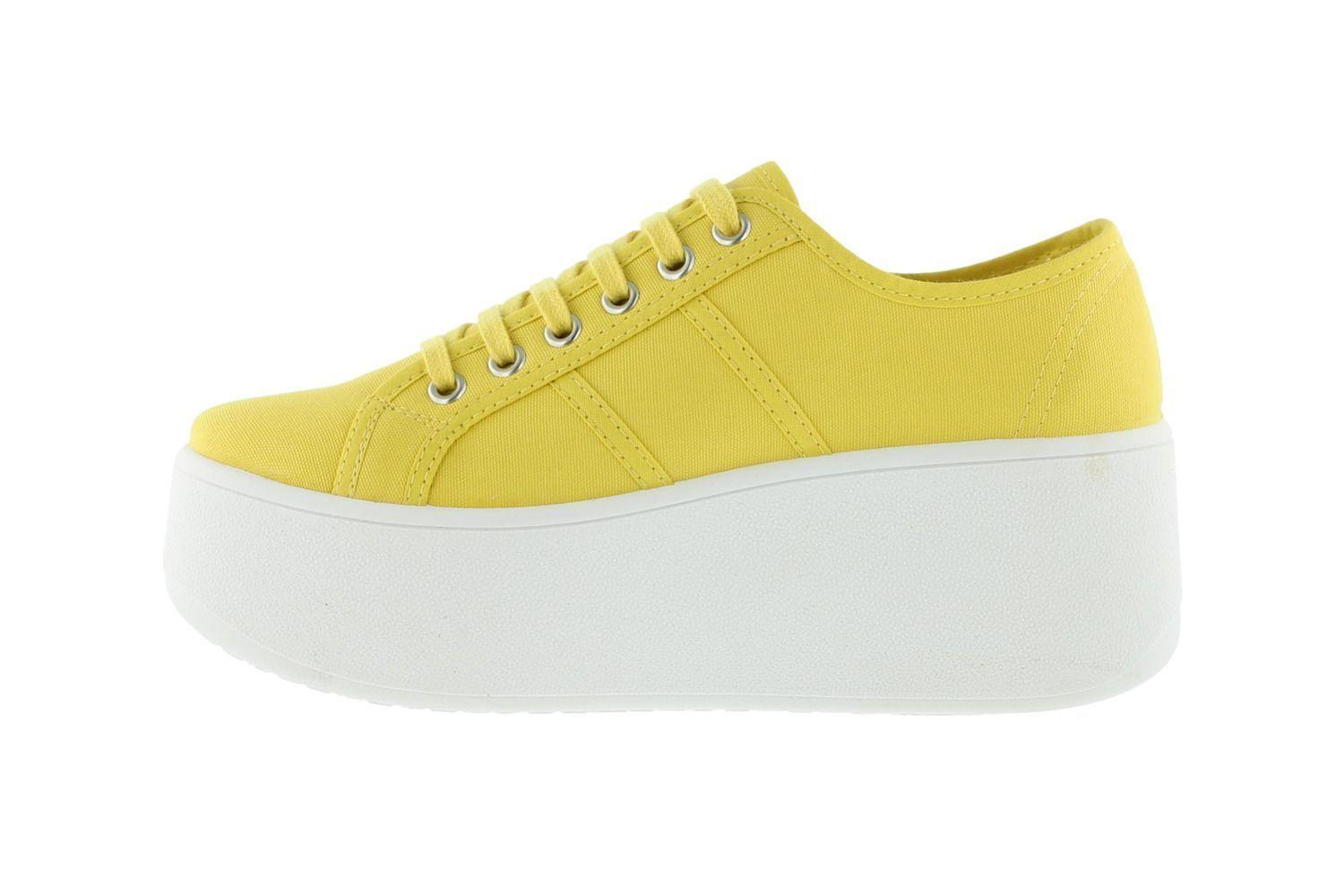 Zapatilla Victoria Plataforma citrico 7 Cm-2