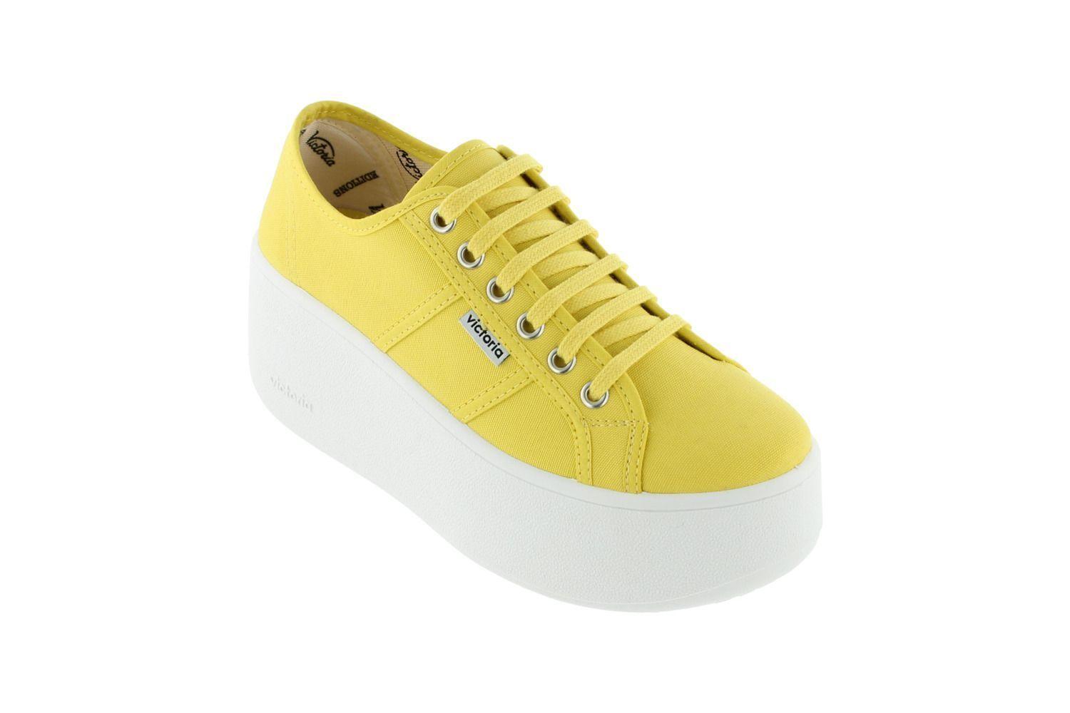 Zapatilla Victoria Plataforma citrico 7 Cm-1