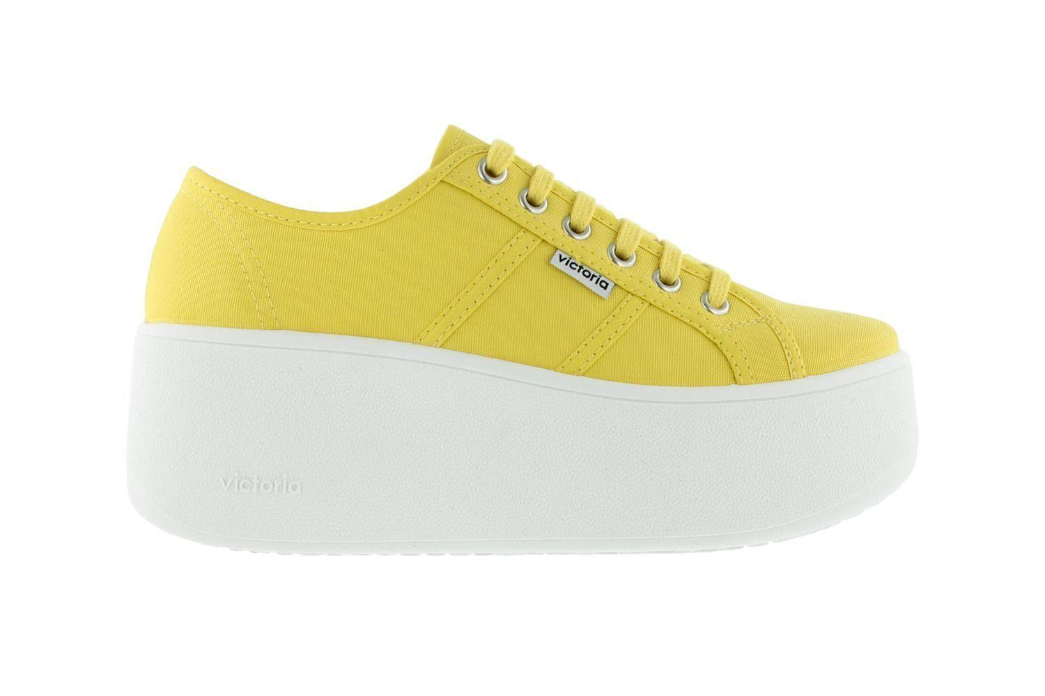 Zapatilla Victoria Plataforma citrico 7 Cm-0