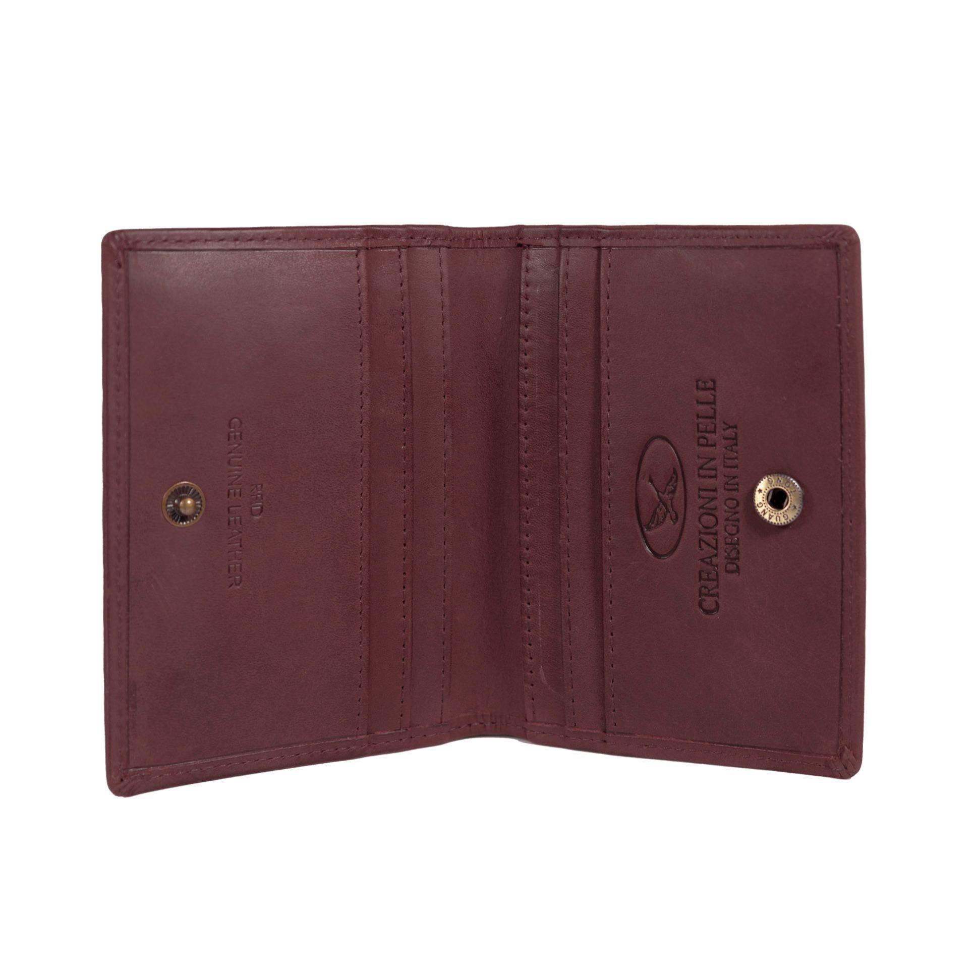 Tarjetero de hombre  Farm 974 Rojo Gino Rodinis-4