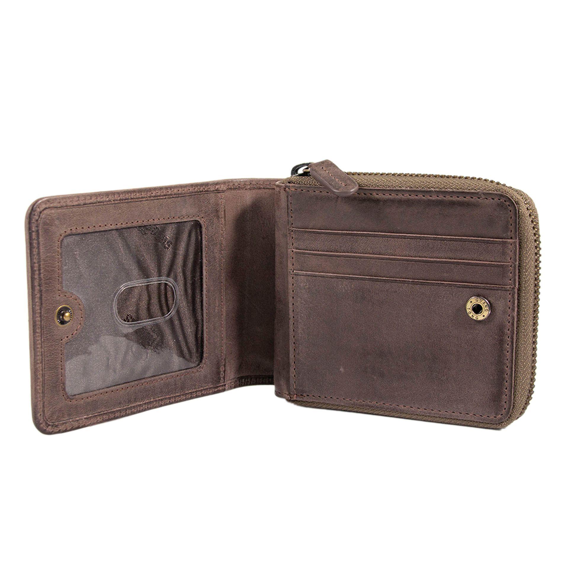 Billetera Gino Rodinis  Massimo 811 Verde Olivo-2