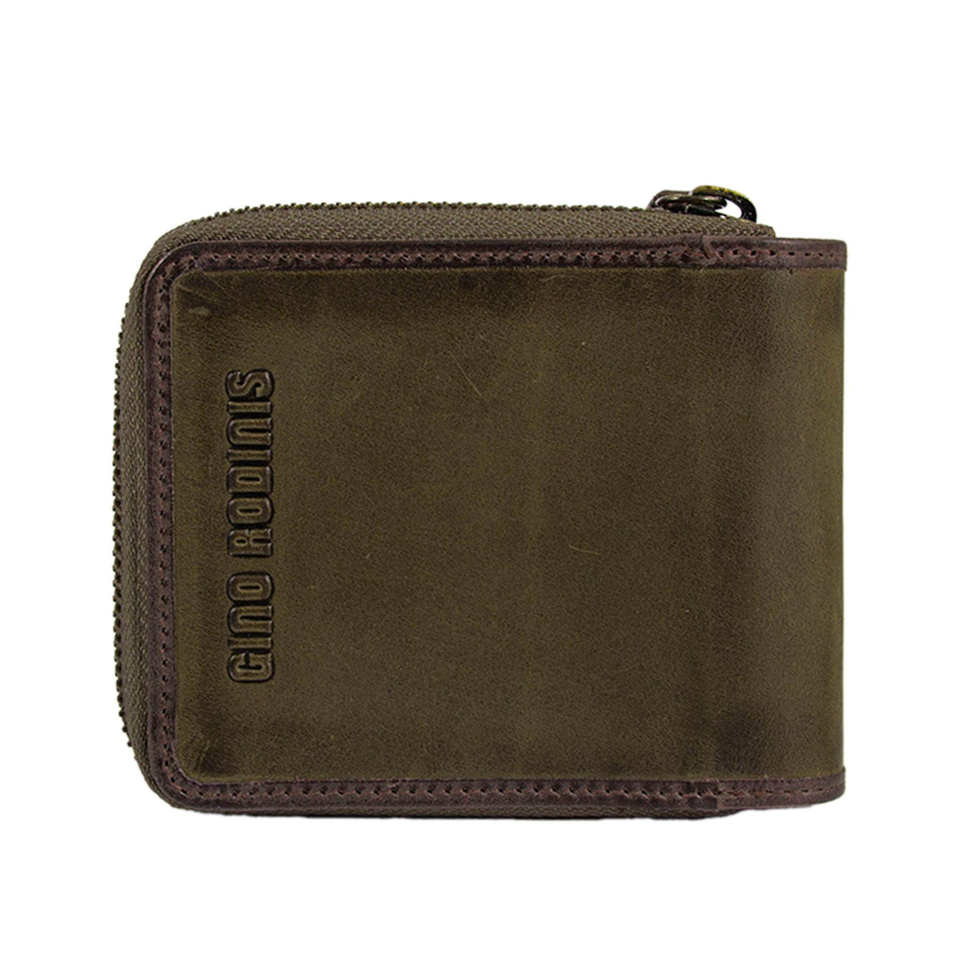 Billetera Gino Rodinis  Massimo 811 Verde Olivo-5