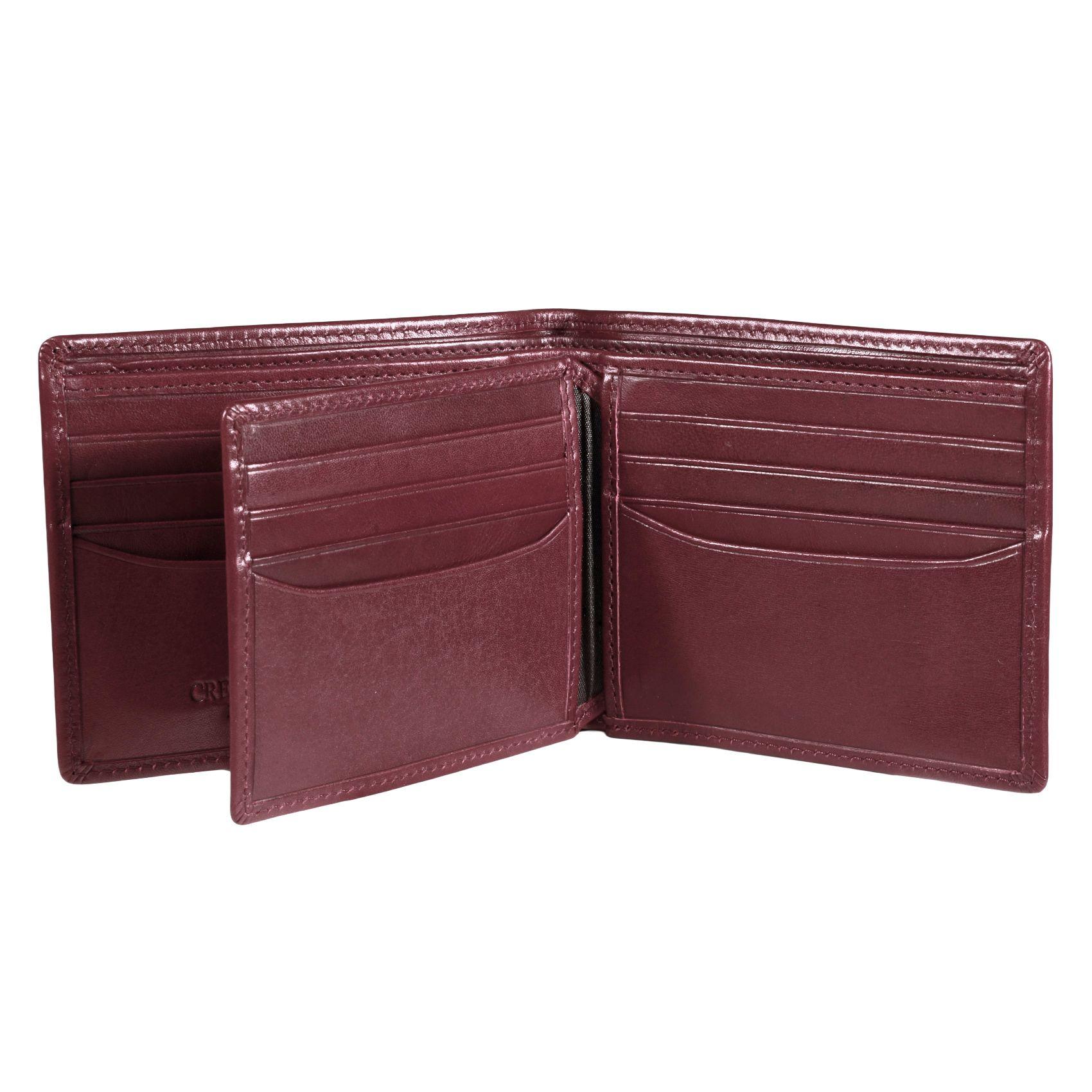 Billetera de cuero Hombre Bolonia 1171 | Rojo-3