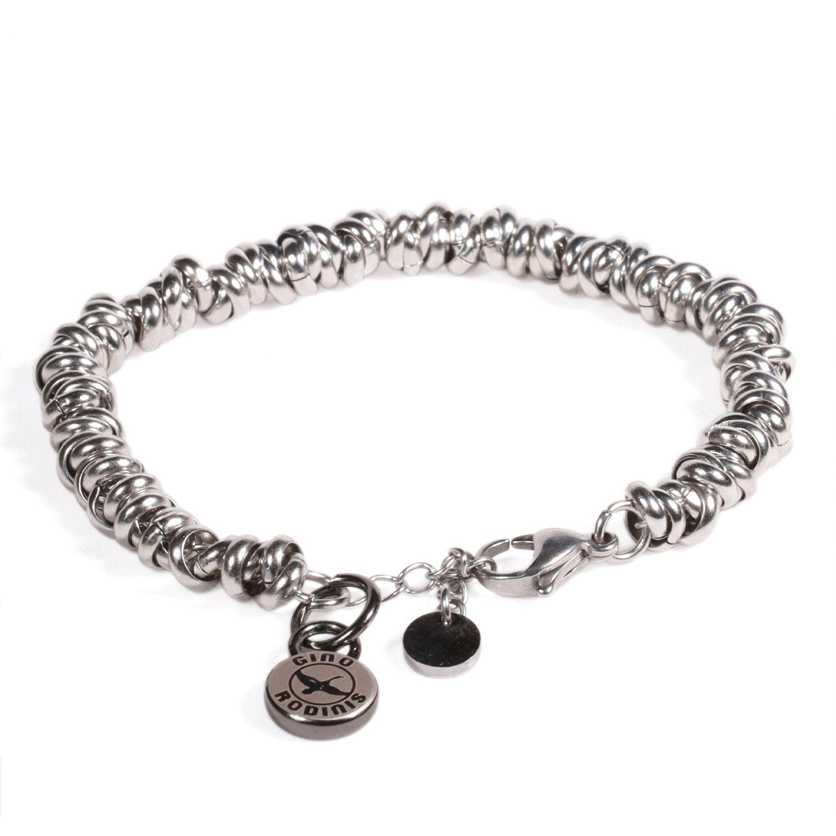 BRAZALETE UNISEX GINO RODINIS B514 | Plateado-1