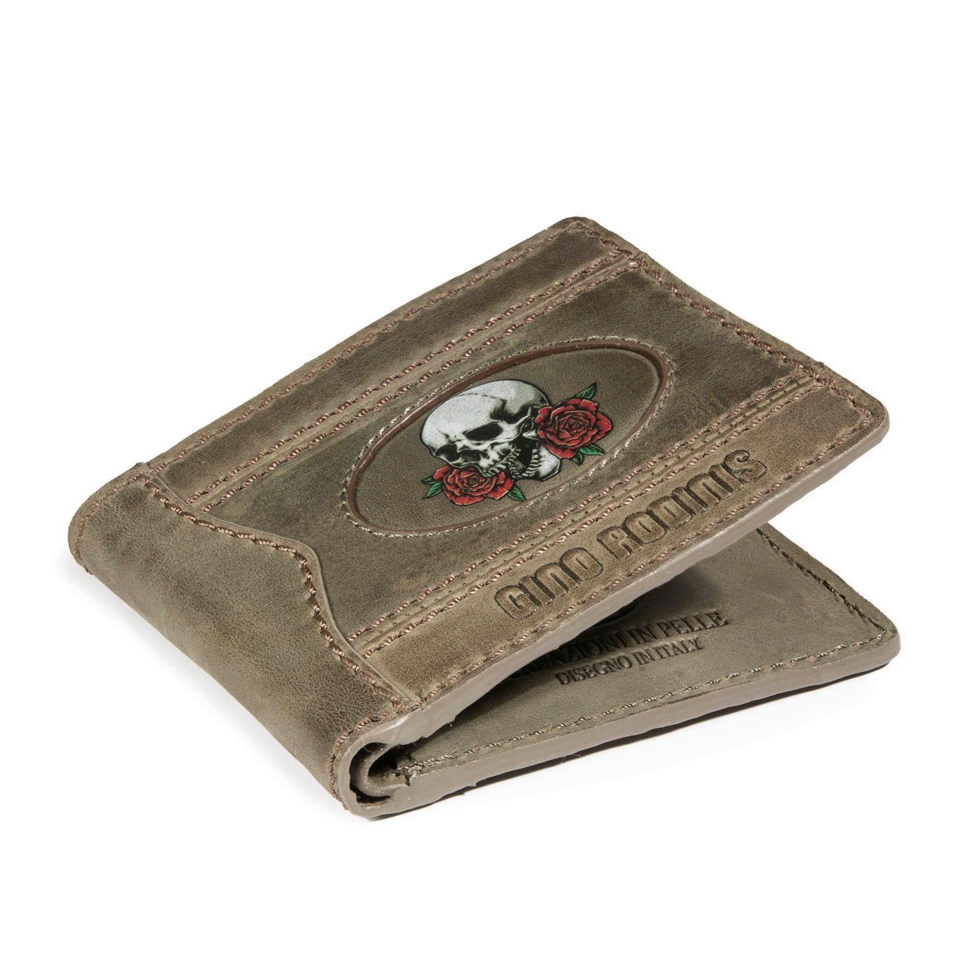 Billetera  Coco 992.2 Calavera Verde Gino Rodinis -3
