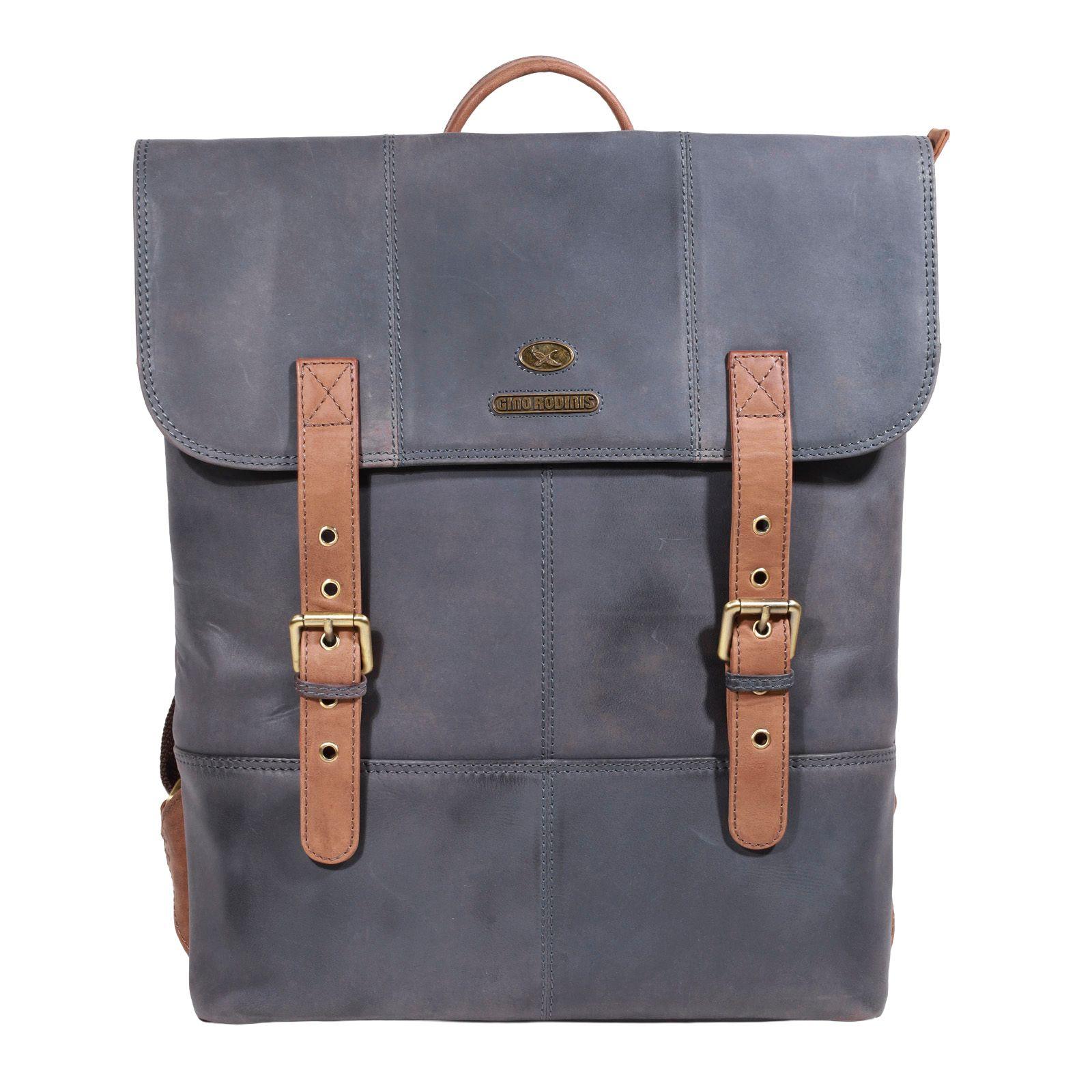MOCHILA HOMBRE  GINO RODINIS  2101 AZUL-0