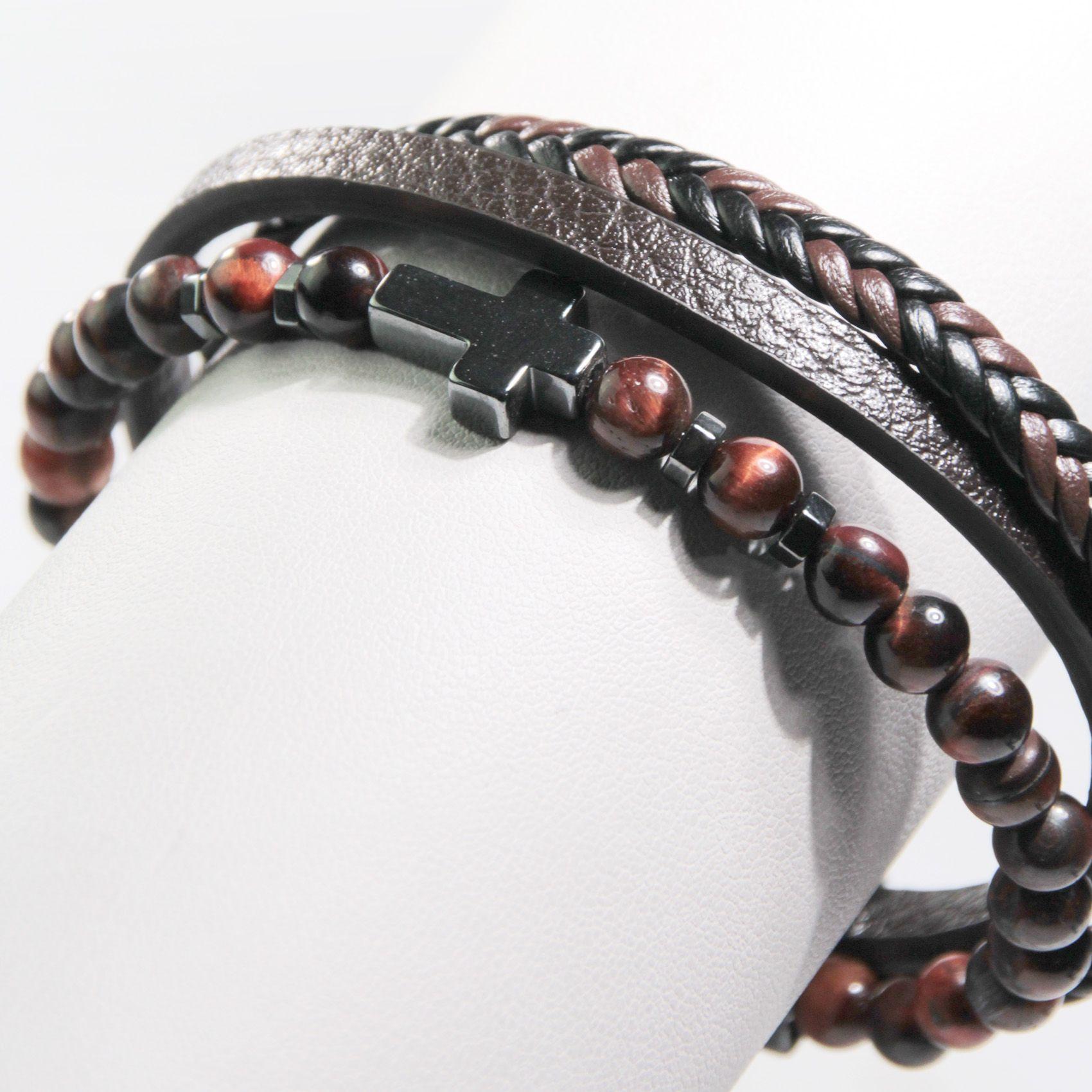 Brazalete Gino Rodinis B413CF Café-2