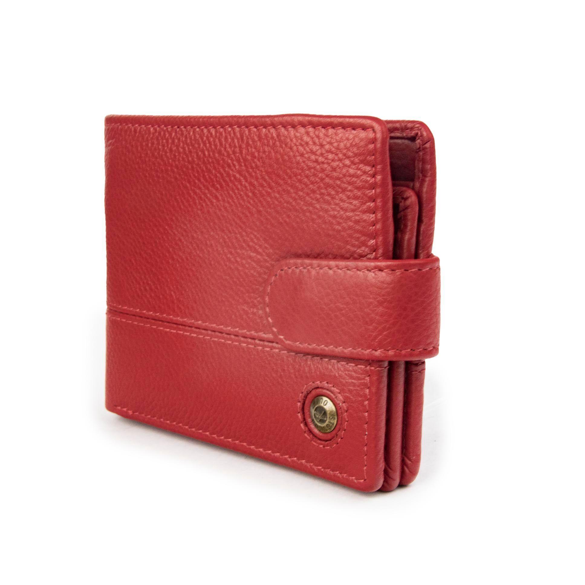 Billetera de hombre Capri 988 Rojo Gino Rodinis-1