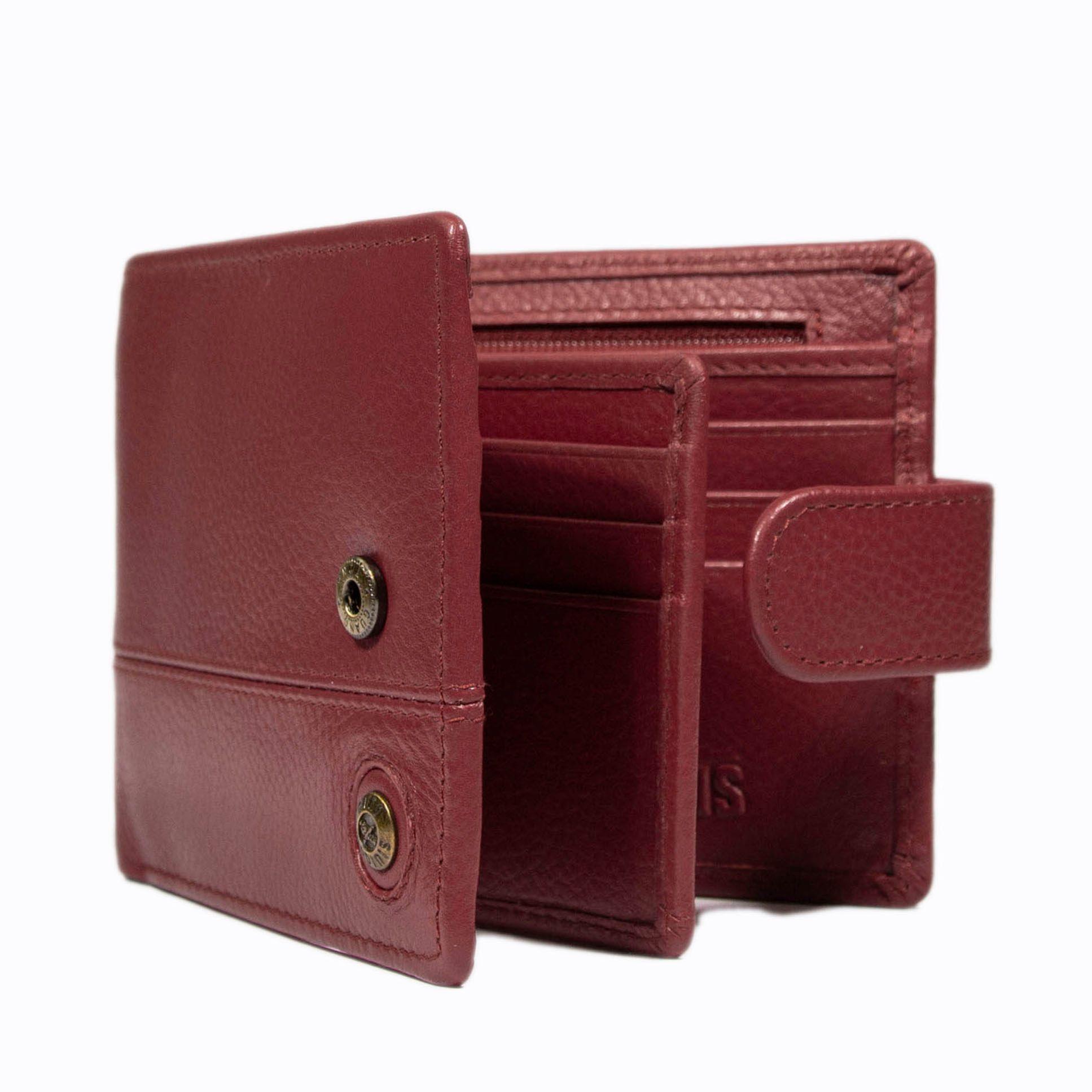 Billetera de hombre Capri 988 Rojo Gino Rodinis-5