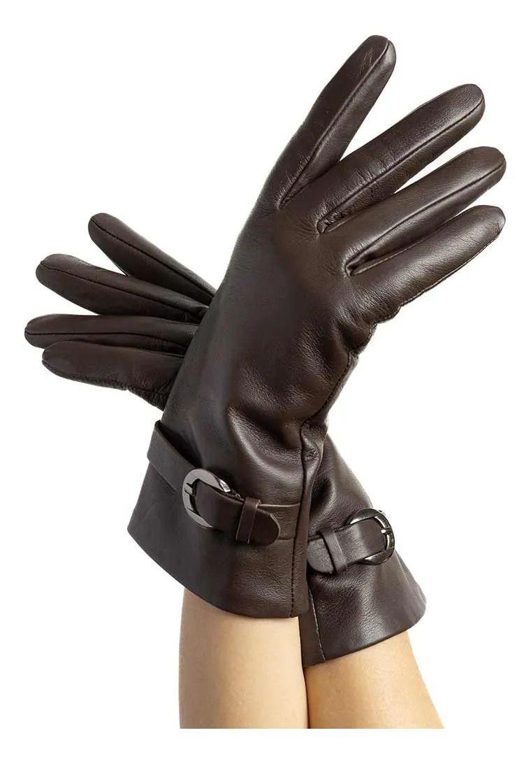 Guante de Cuero Mujer Gino Rodinis G224-3