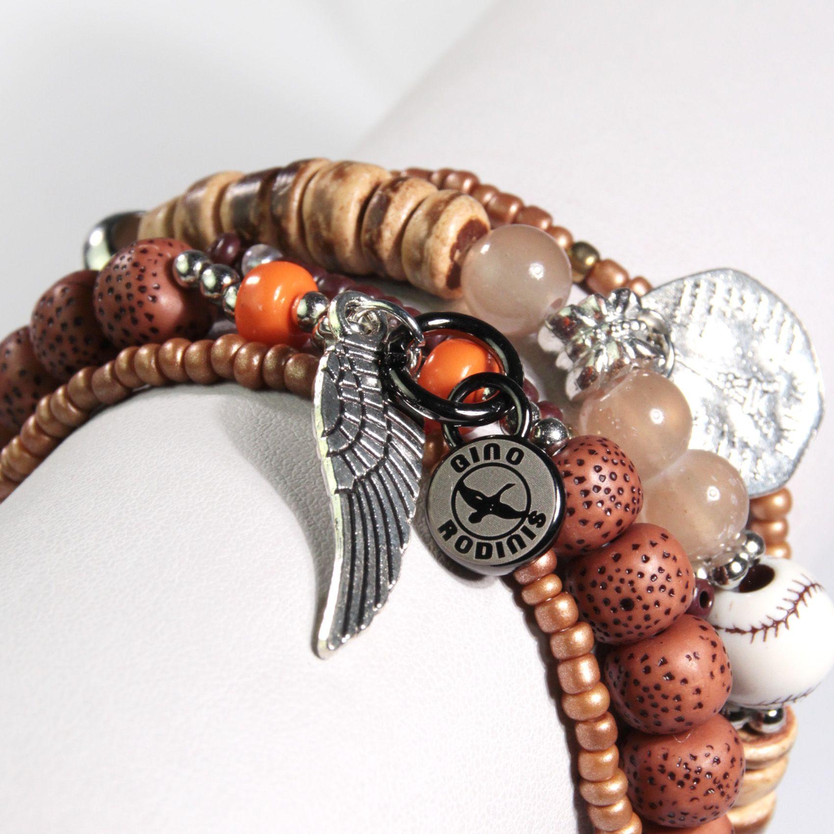 Brazalete Gino Rodinis B403CF Café-2