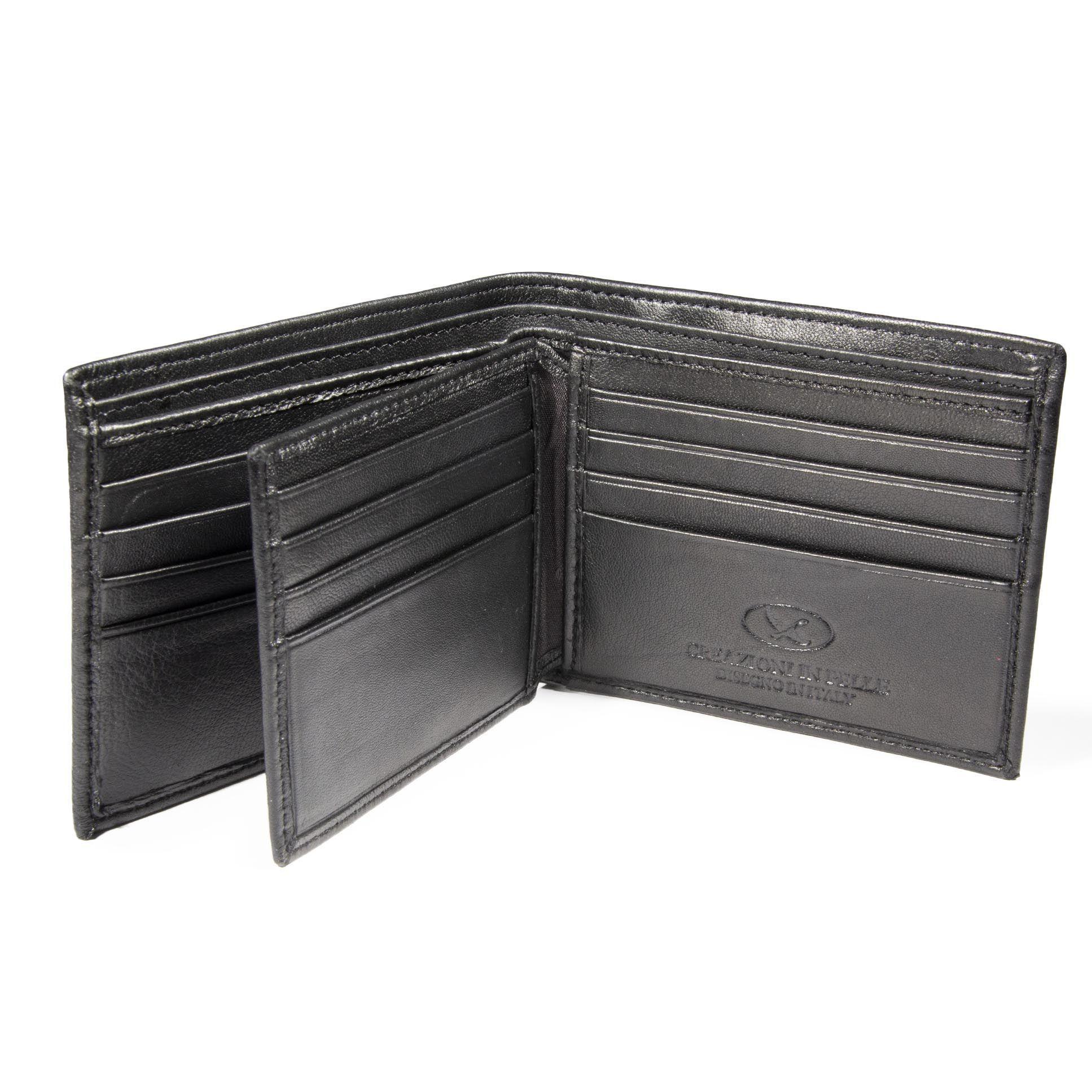 Billetera Gino Rodinis  Lazio 385 Negro-3