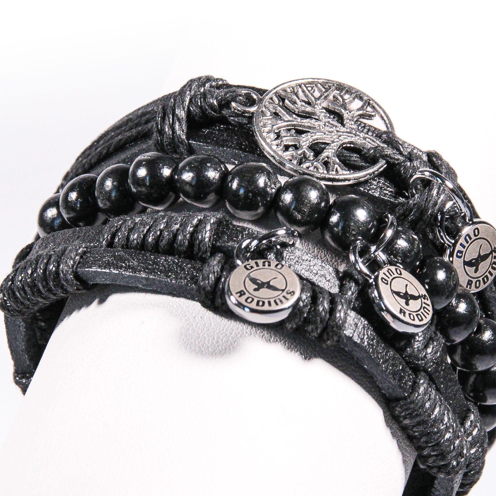 SET BRAZALETE HOMBRE GINO RODINIS  B440-2