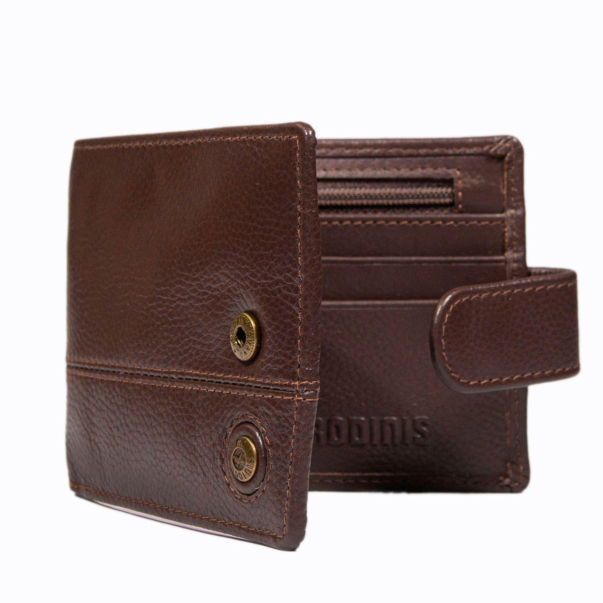 Billetera de hombre Capri 986 Café Gino Rodinis-2