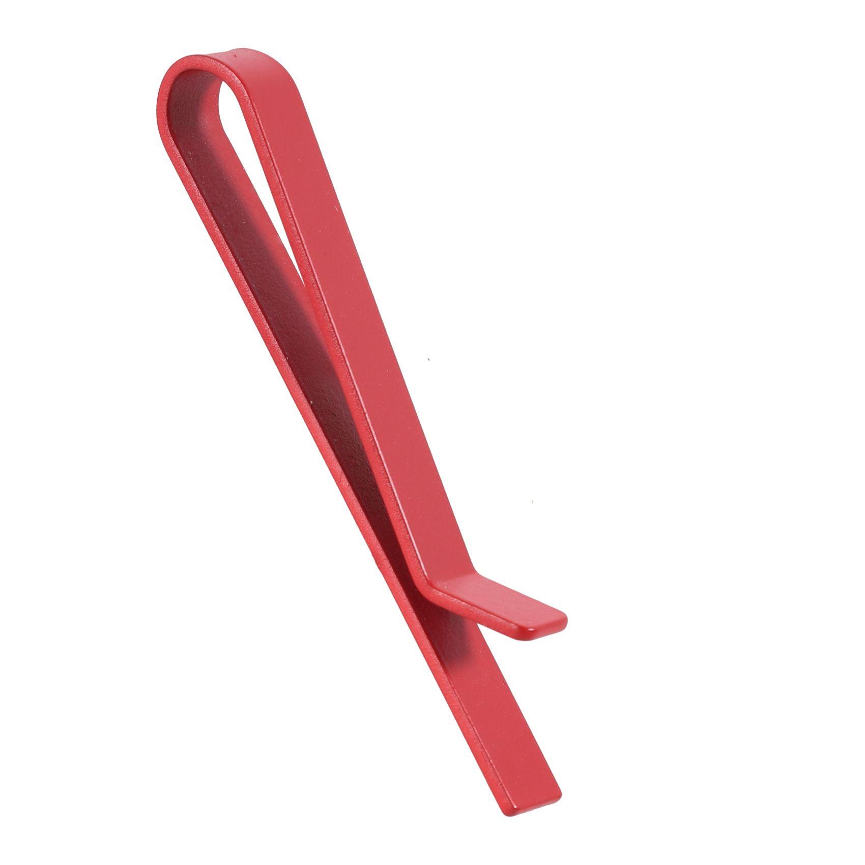 Set Pasador De Corbata Y Cubre Botón Gino Rodinis TB019 Rojo-3