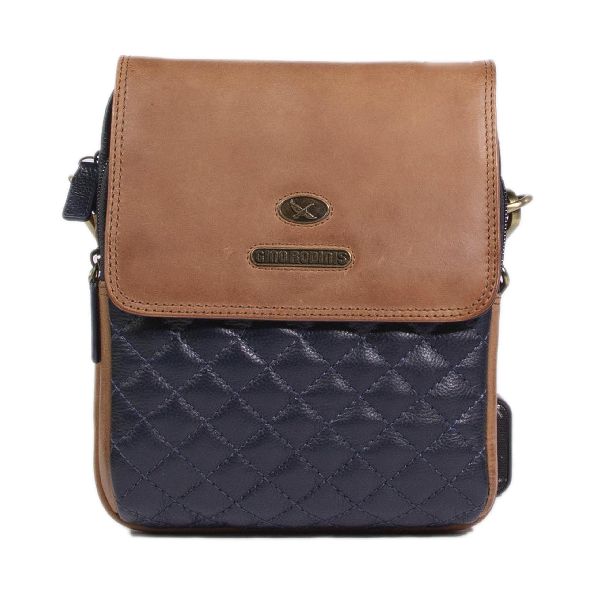 Morral 2401 Camel/Azul Gino Rodinis-0