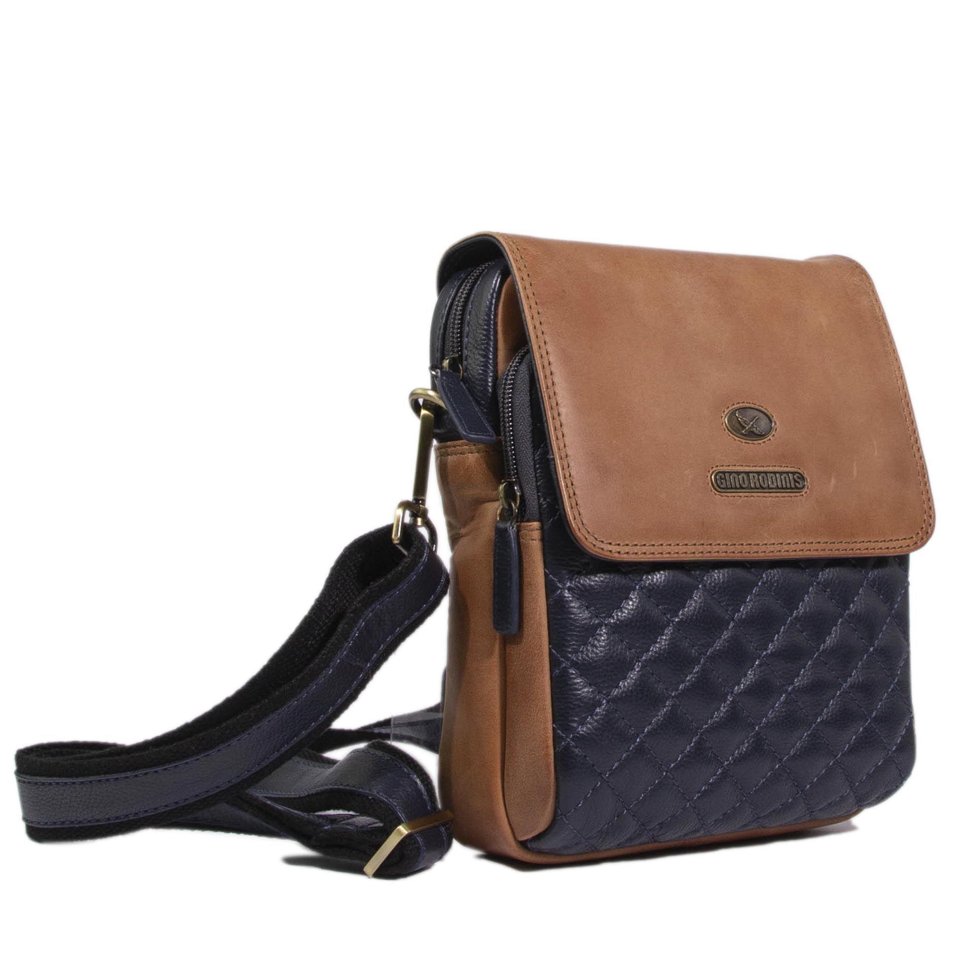 Morral 2401 Camel/Azul Gino Rodinis-1