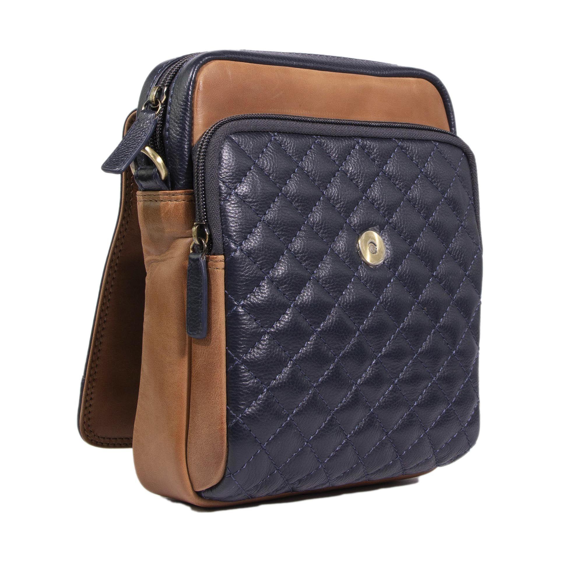 Morral 2401 Camel/Azul Gino Rodinis-2