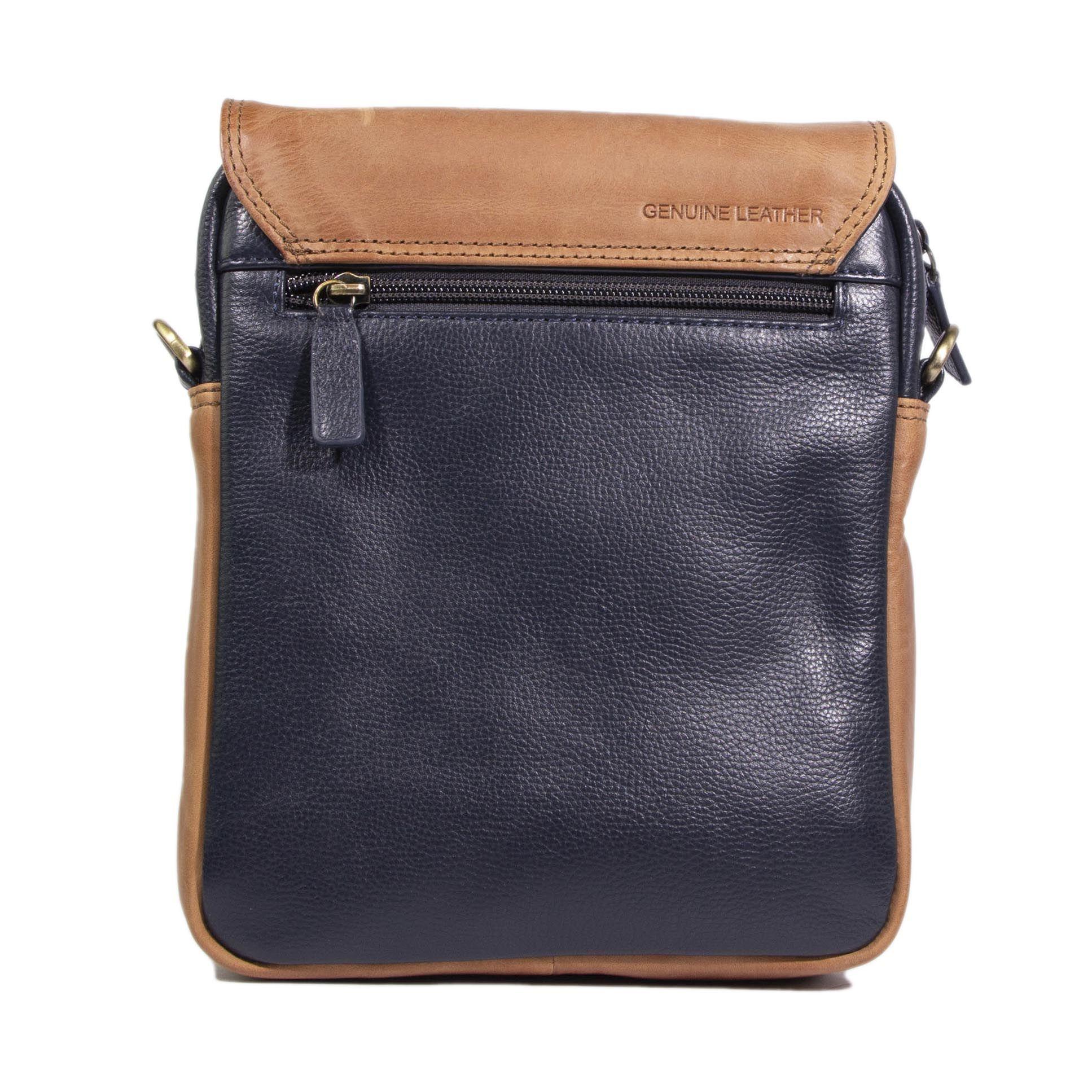 Morral 2401 Camel/Azul Gino Rodinis-3