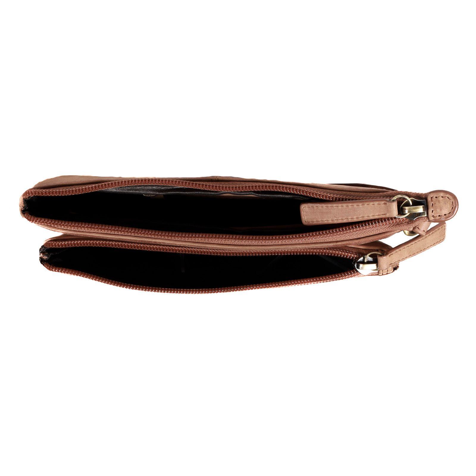 CARTERA MUJER  GINO RODINIS  2097 CAMEL-2