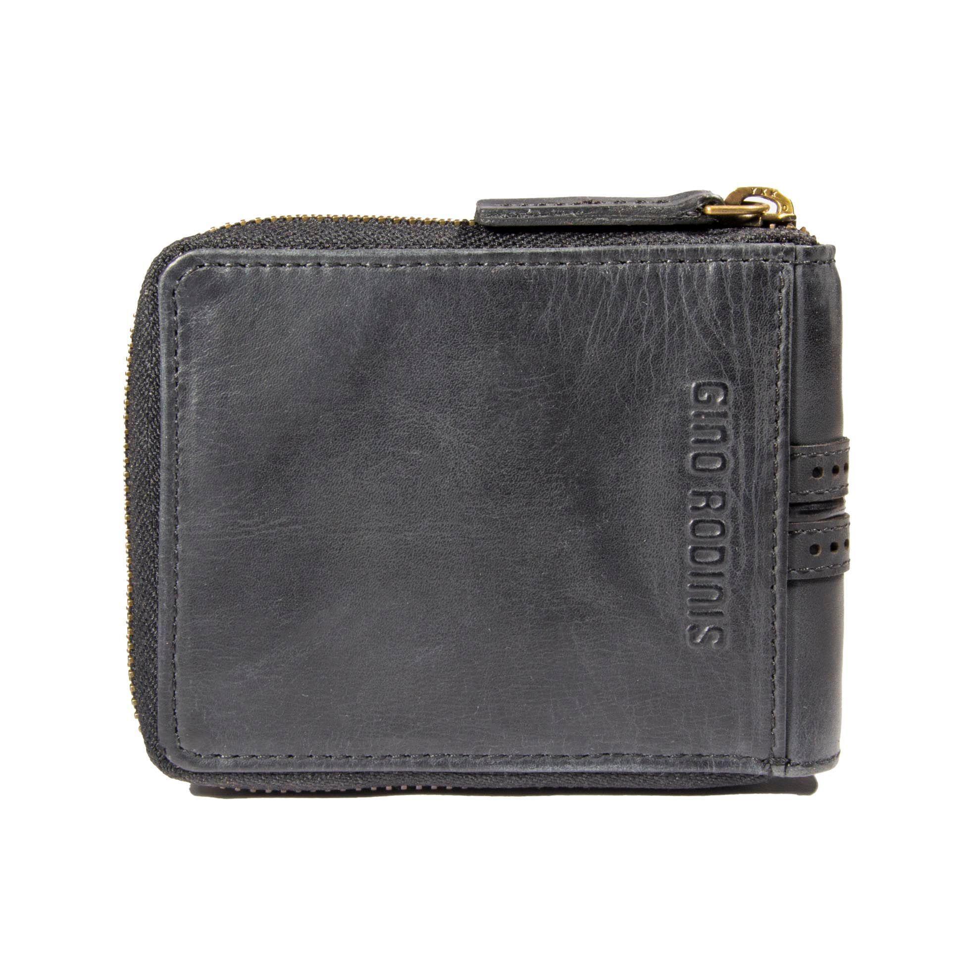 Billetera Gino Rodinis  Borsalino 158 Negro-4