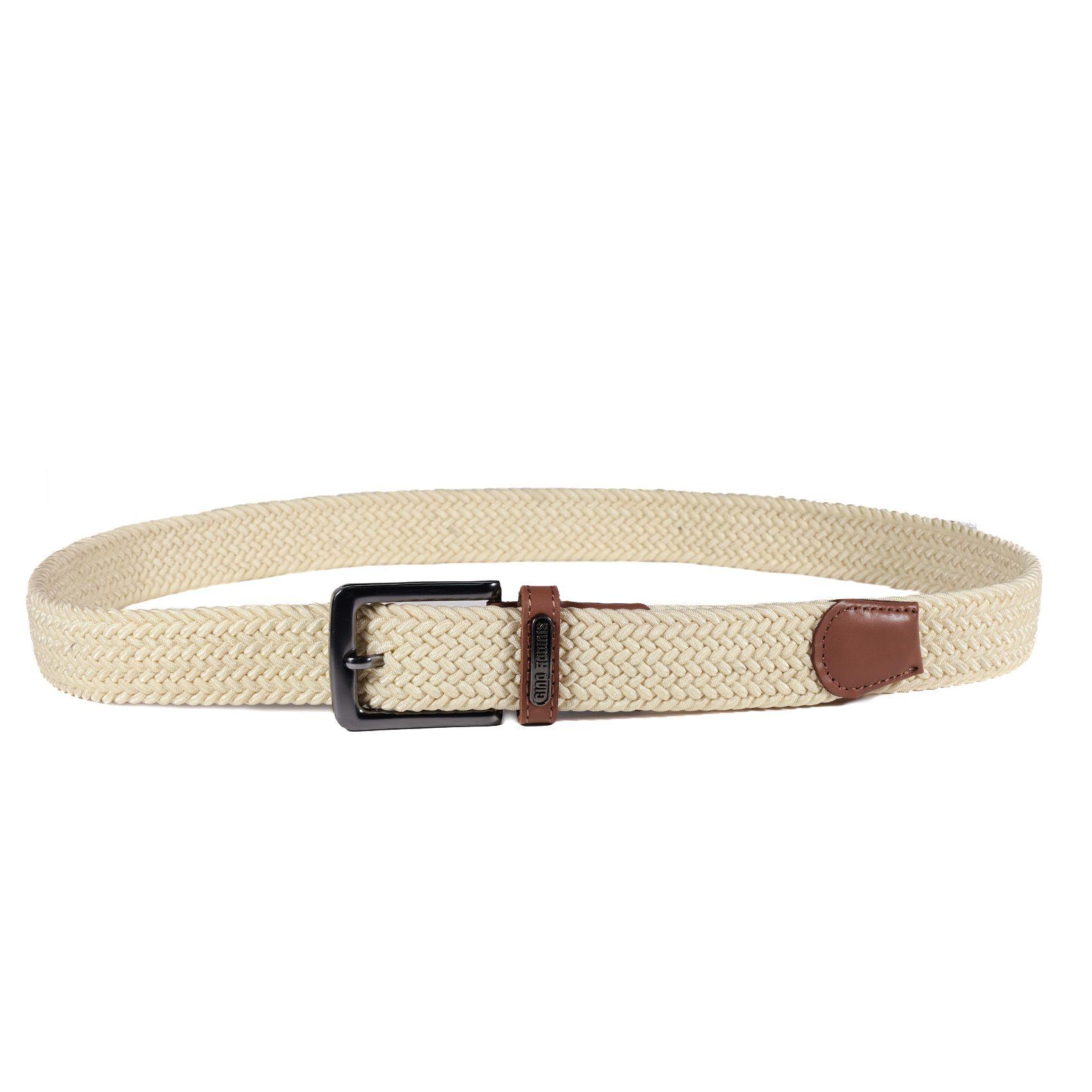 CINTURÓN ELASTICADO GINO RODINIS HOMBRE 2514 CRUDO S-M -2