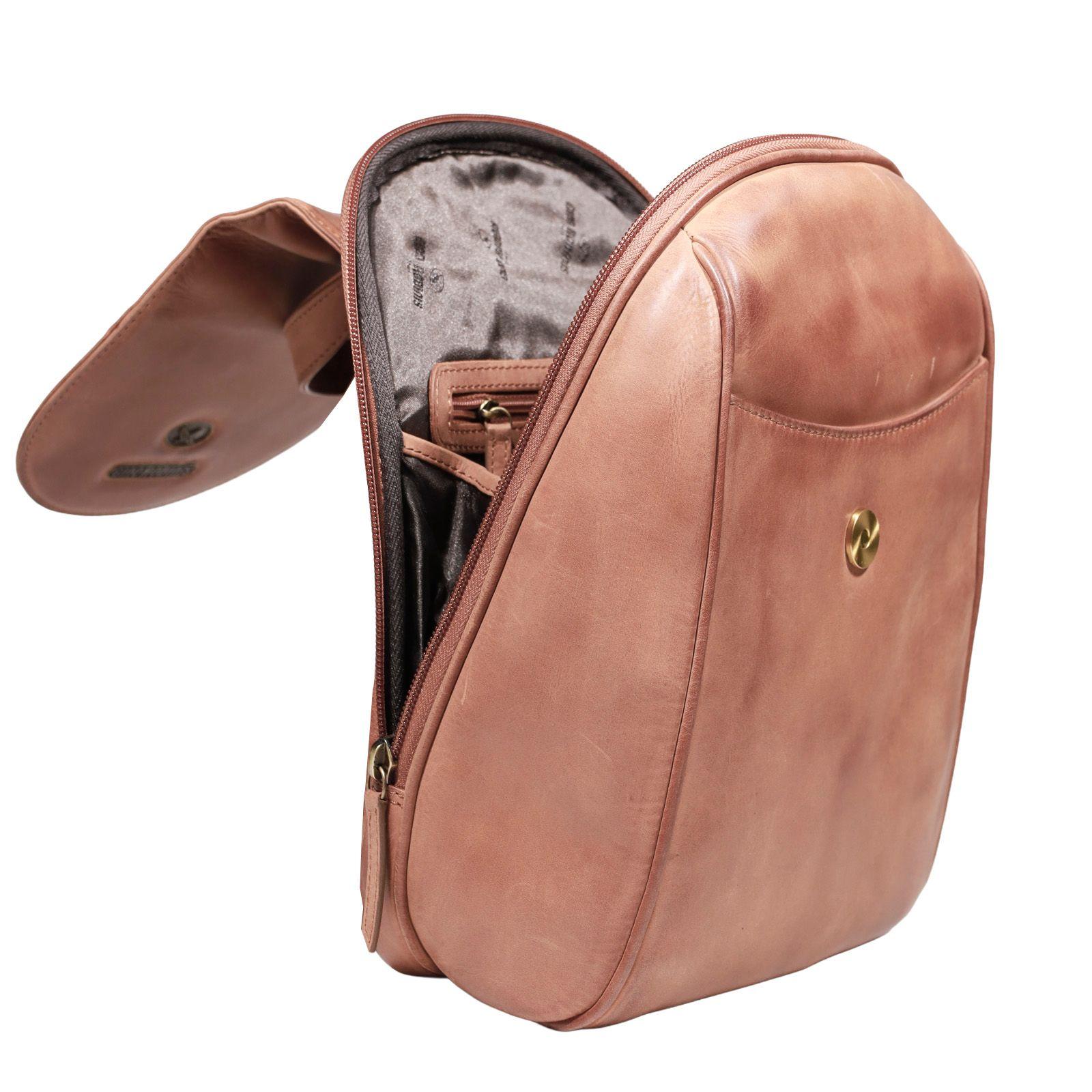 MOCHILA MUJER  GINO RODINIS  2115 CAMEL-3