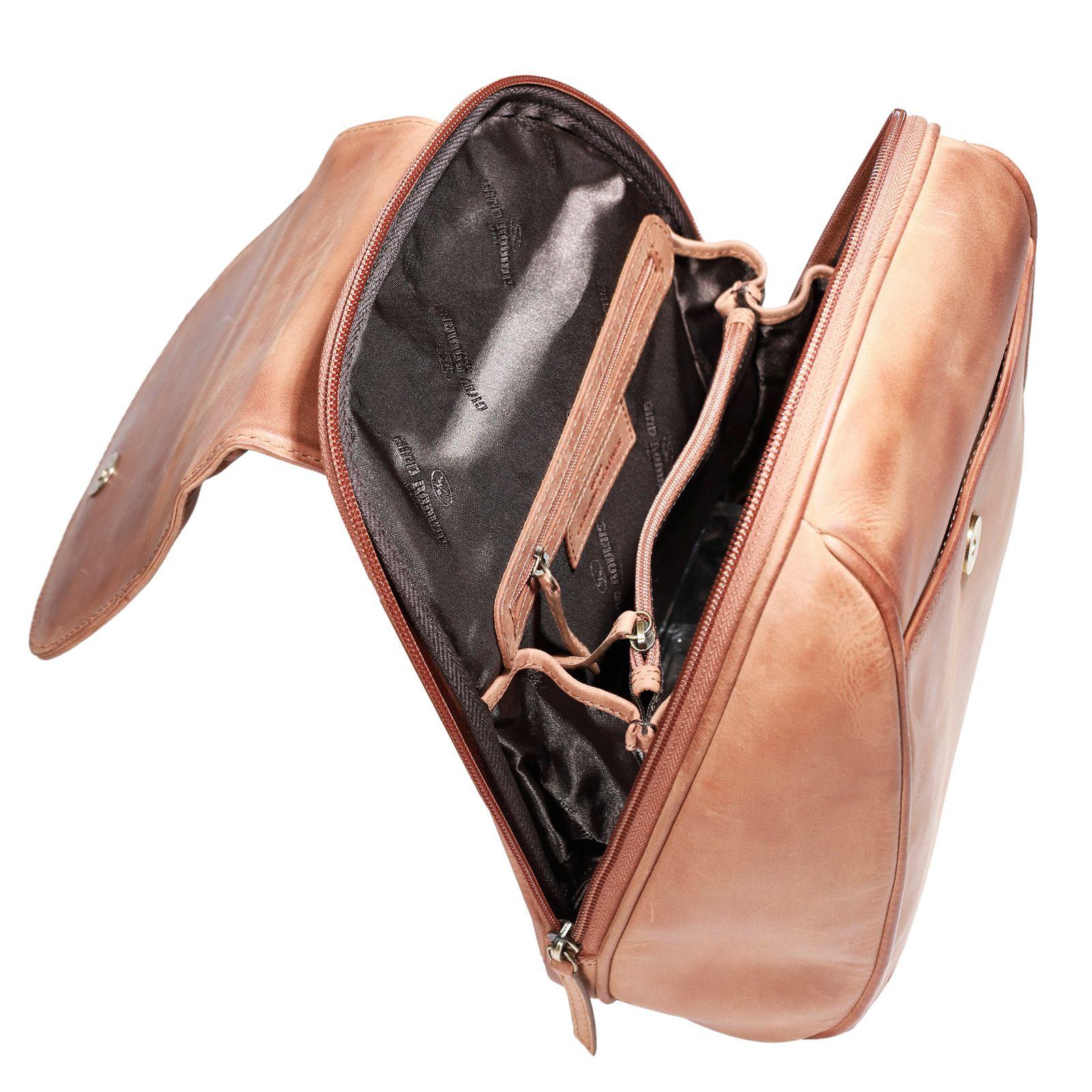 MOCHILA MUJER  GINO RODINIS  2115 CAMEL-4