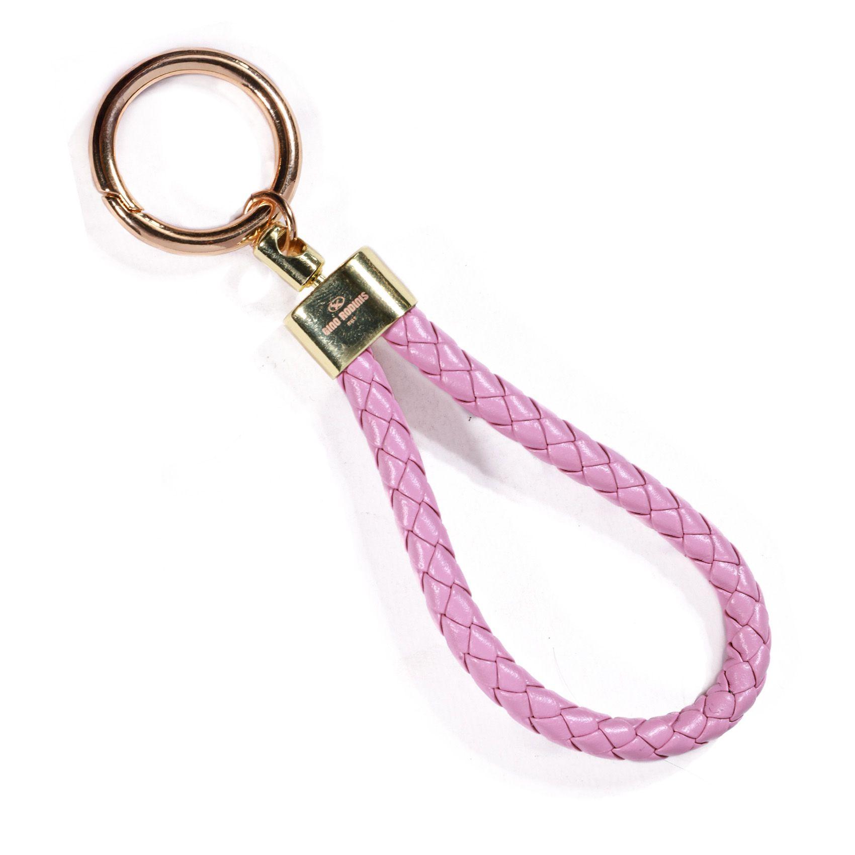 LLAVERO Y COLGANTE DE BOLSO  MUJER GINO RODINIS  LL138 ROSADO-3