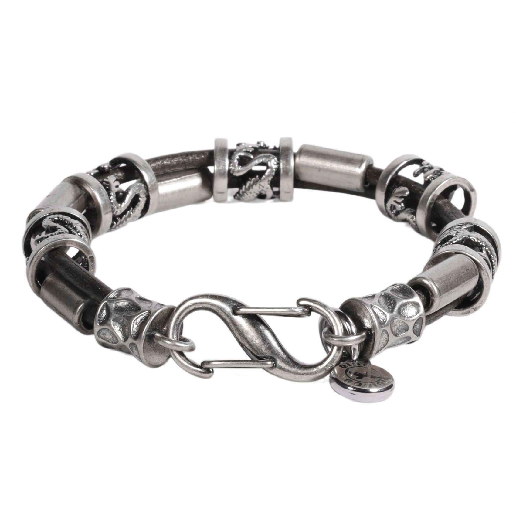 BRAZALETE HOMBRE GINO RODINIS B527 | Negro-1