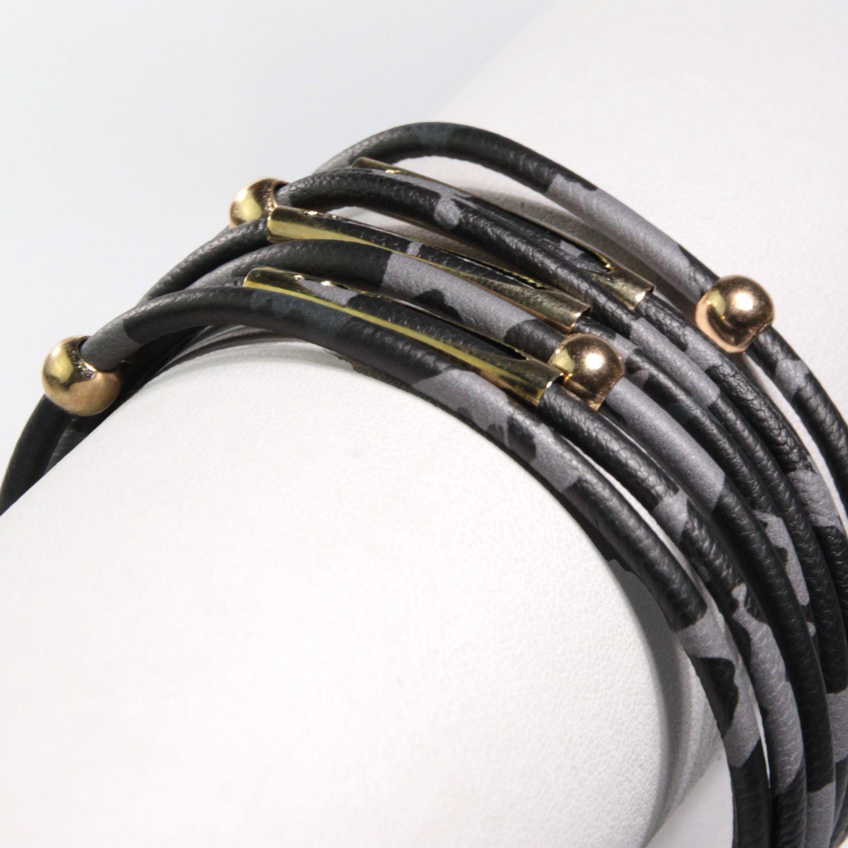 Brazalete Gino Rodinis B394NG Negro-2